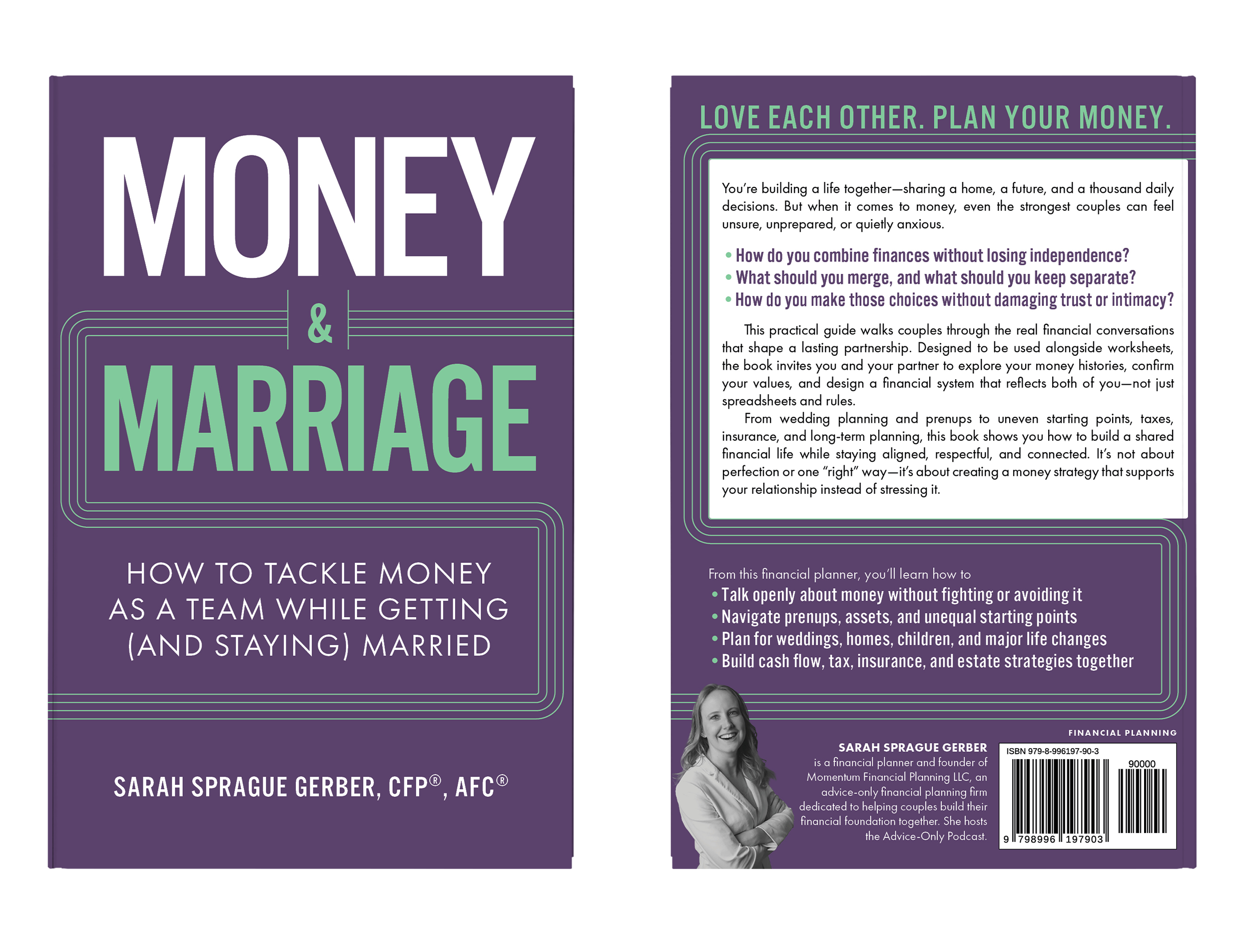 Book front cover and back cover