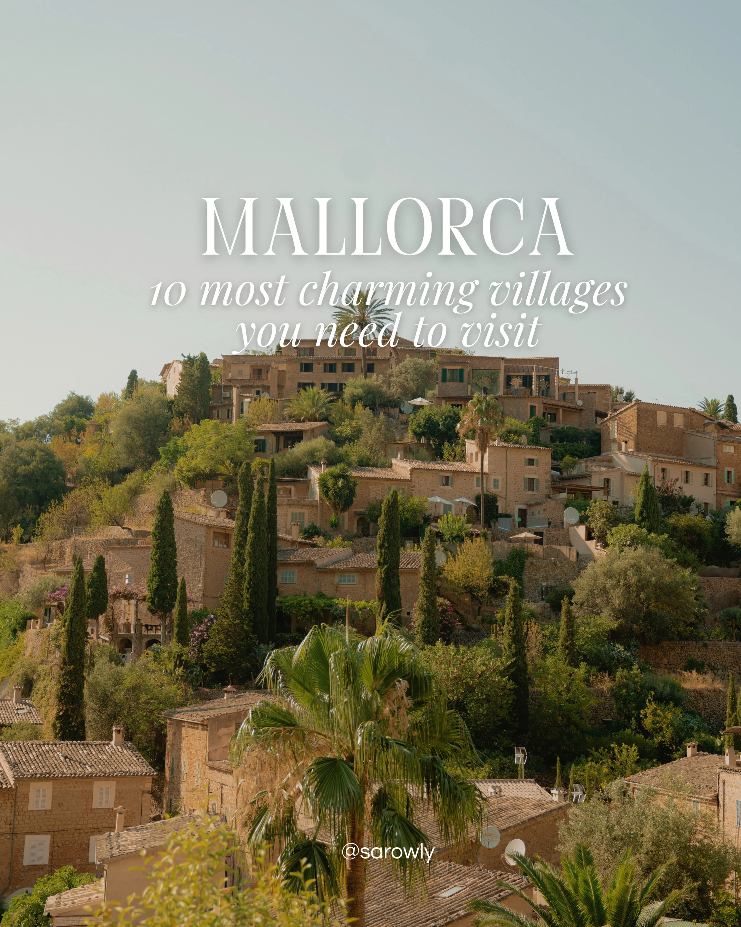Comment MALLORCA and I&rsquo;ll send you the link to my ultimate guide to the most beautiful towns and villages in Mallorca 🐚

Mallorca is so much more than its beaches. The island is filled with charming villages, each with its own unique character