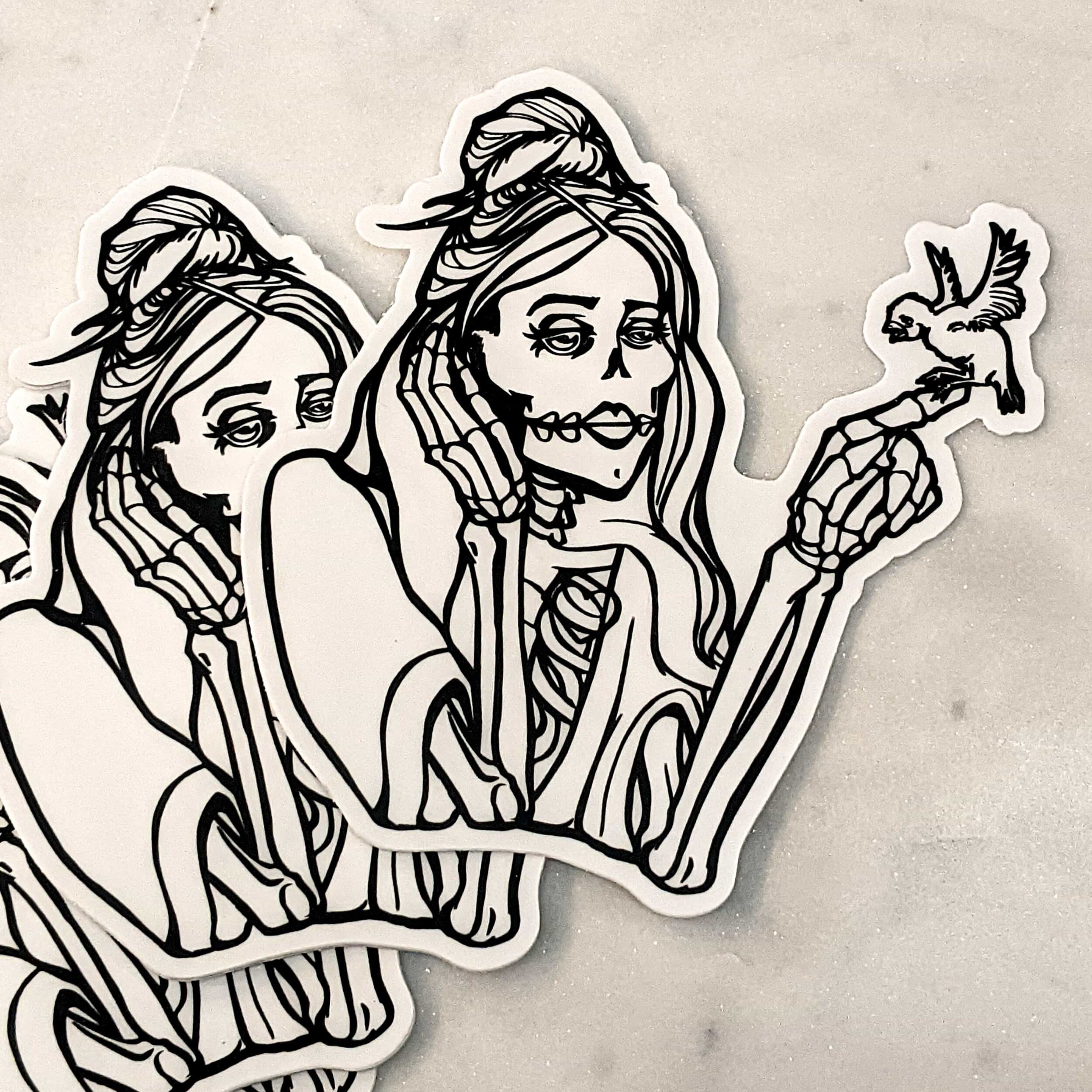 Sweet Sugar Skull Decal