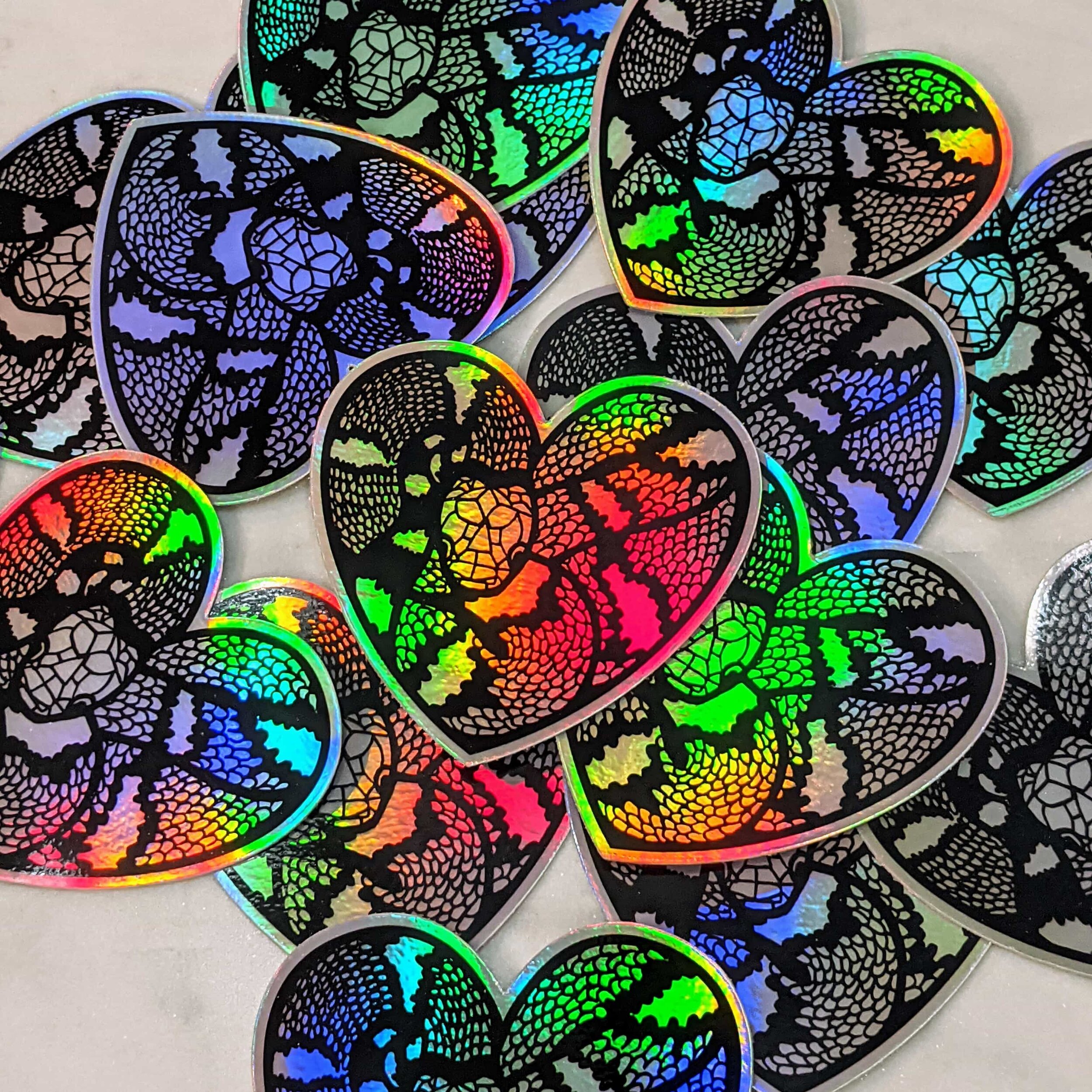 Bite Me - Holographic Decal