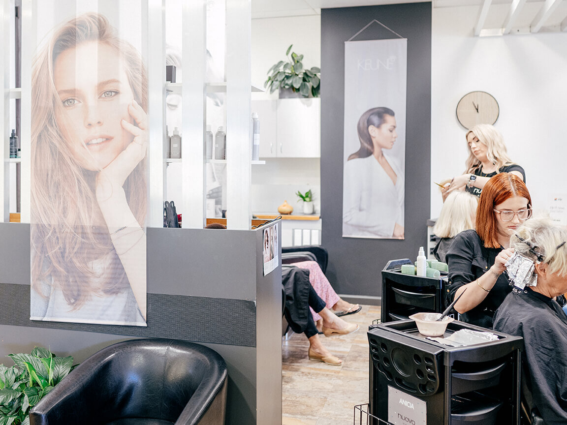 Inside Nuovo Hair Salon