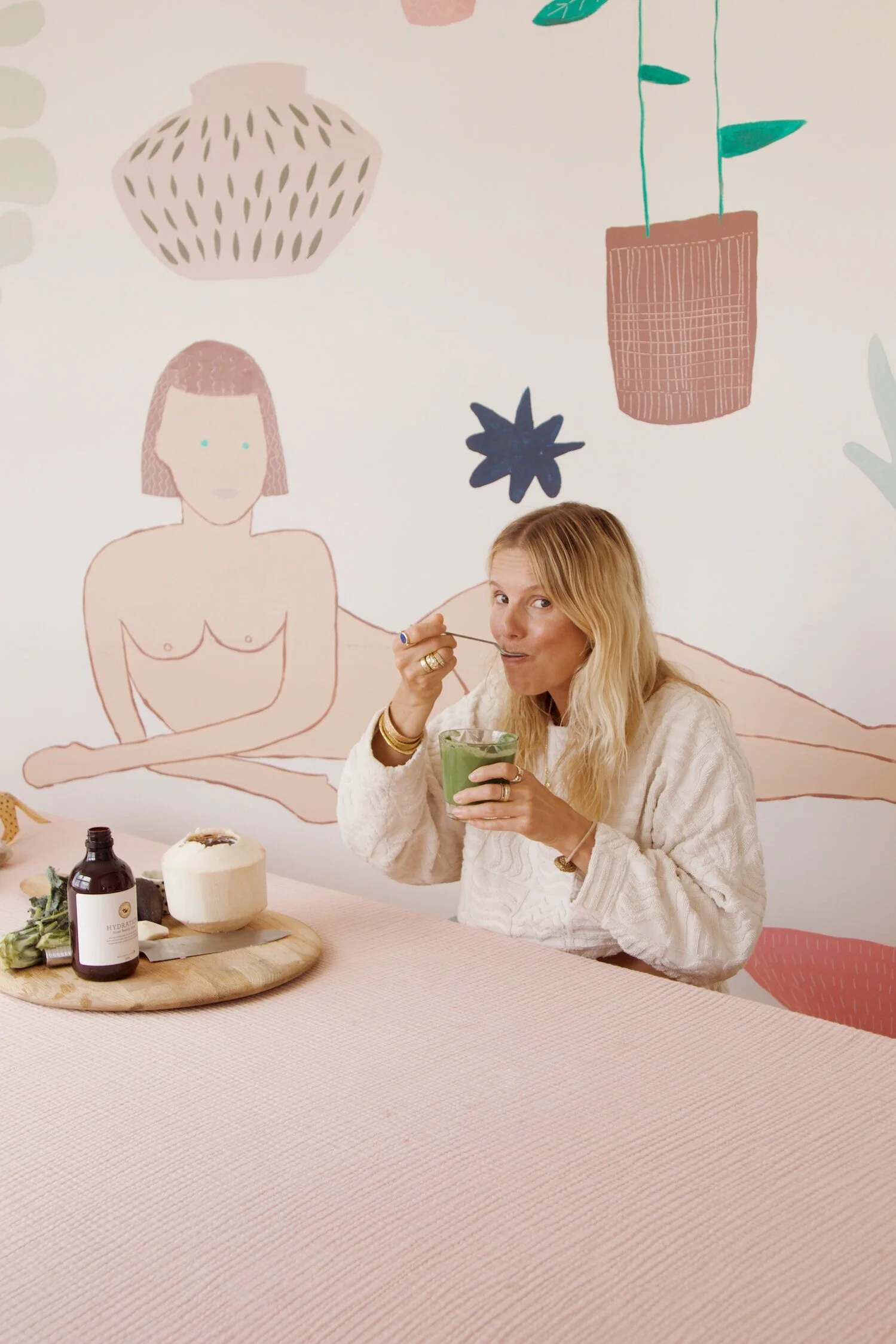  End-to-end execution of The Beauty Chef’s Get Glowing With… series  featuring Lucy Folk . 