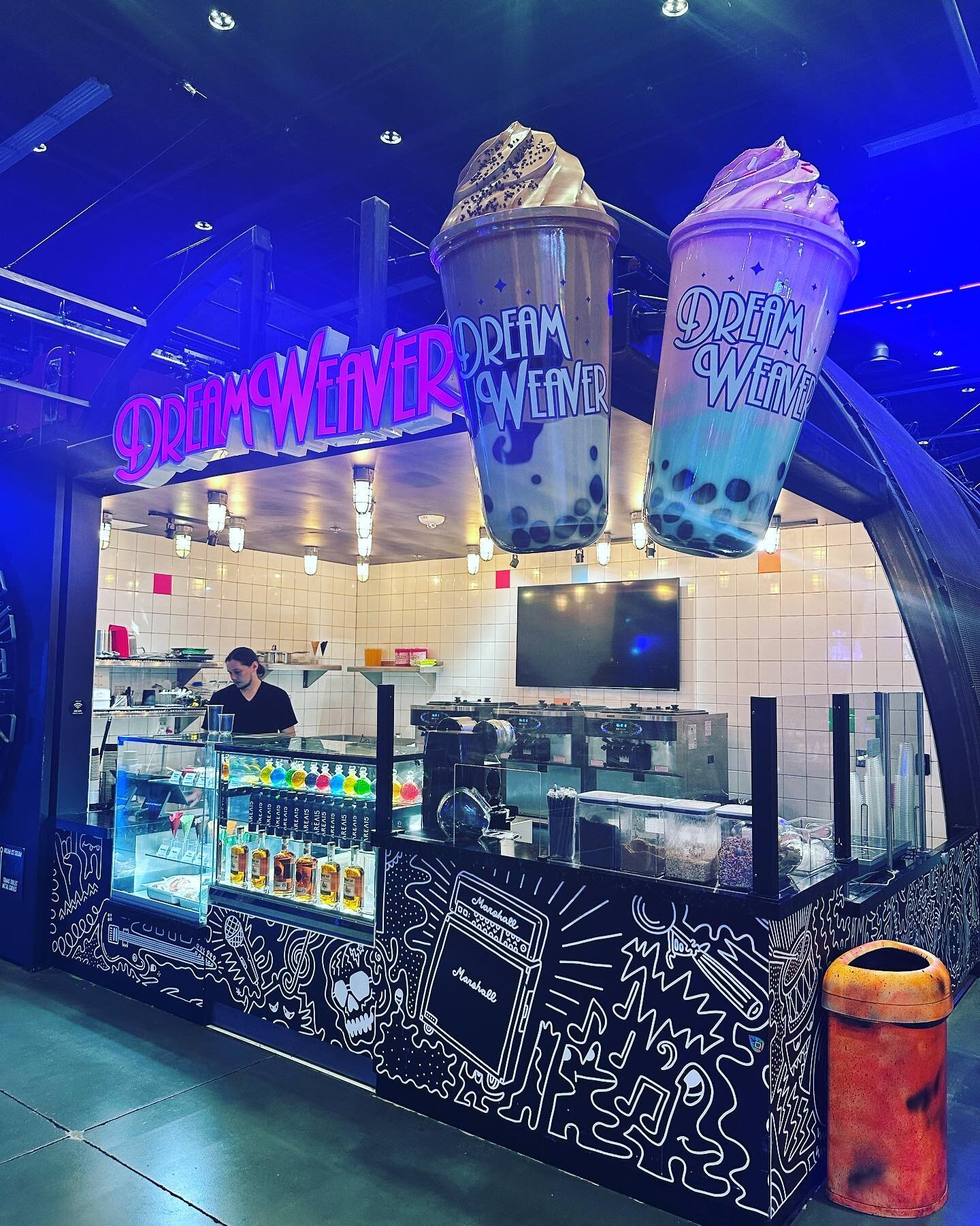 Check out our new Boba display @area15official #dreamweaver