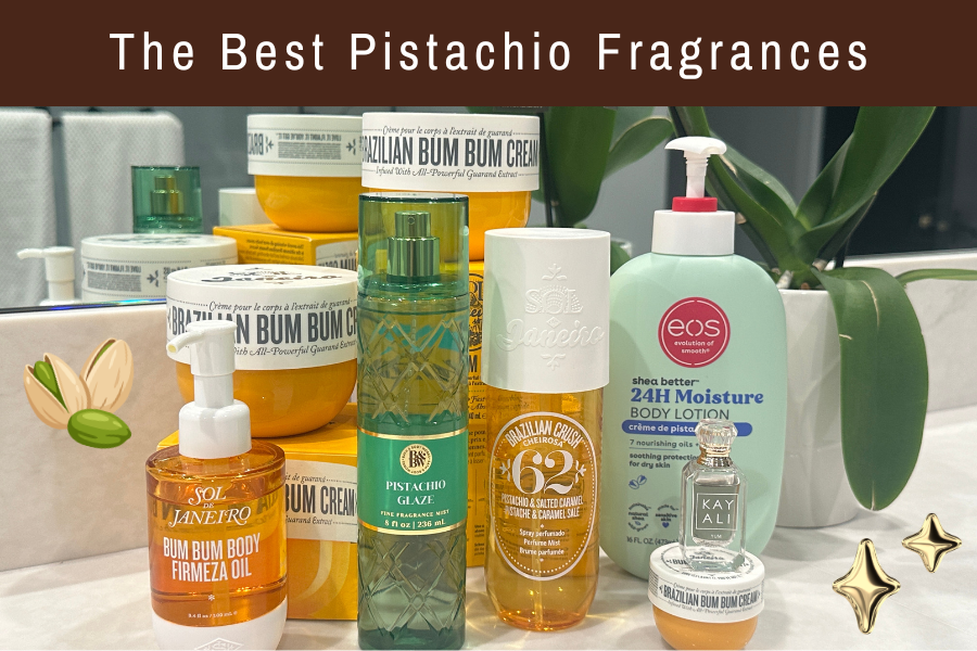 pistachio perfume and body care collection