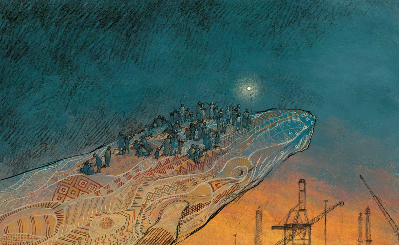   Afloat  written by Kirli Saunders published 2024 Hardie Grant 