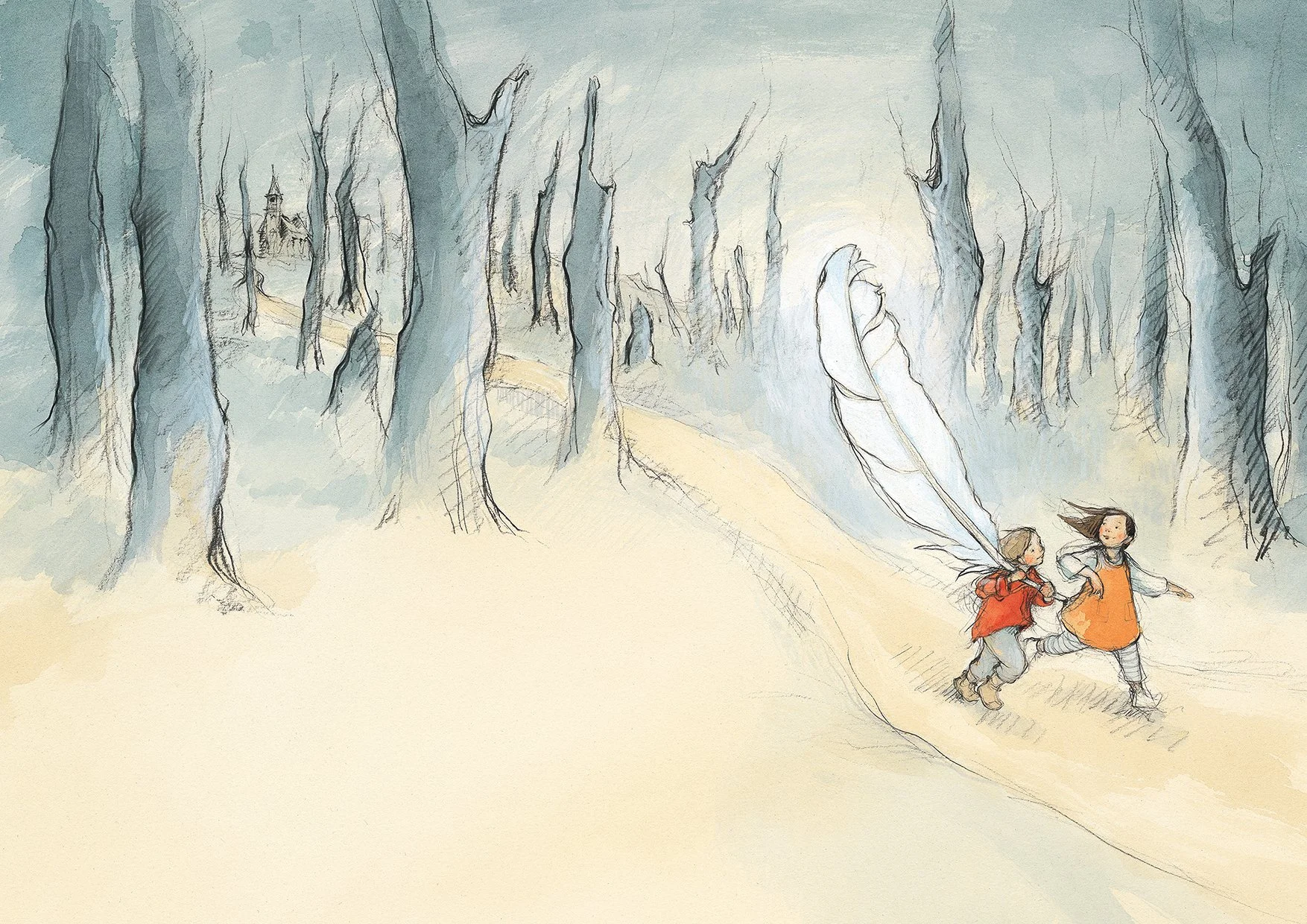   The Feather  published 2018 by Little Hare Books 