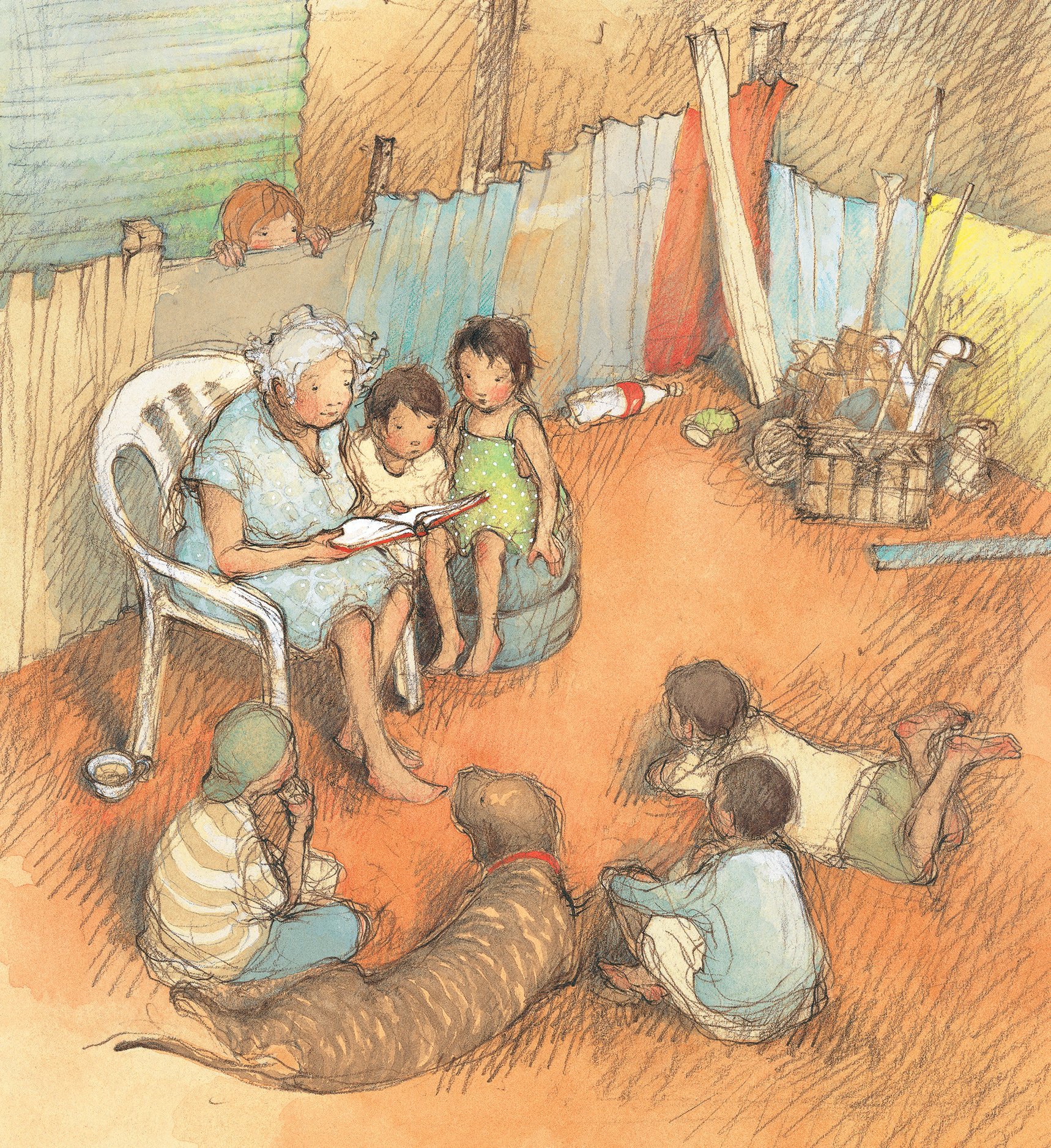   Look, A Book!  written by Libby Gleeson published 2018 by Little Hare Books 