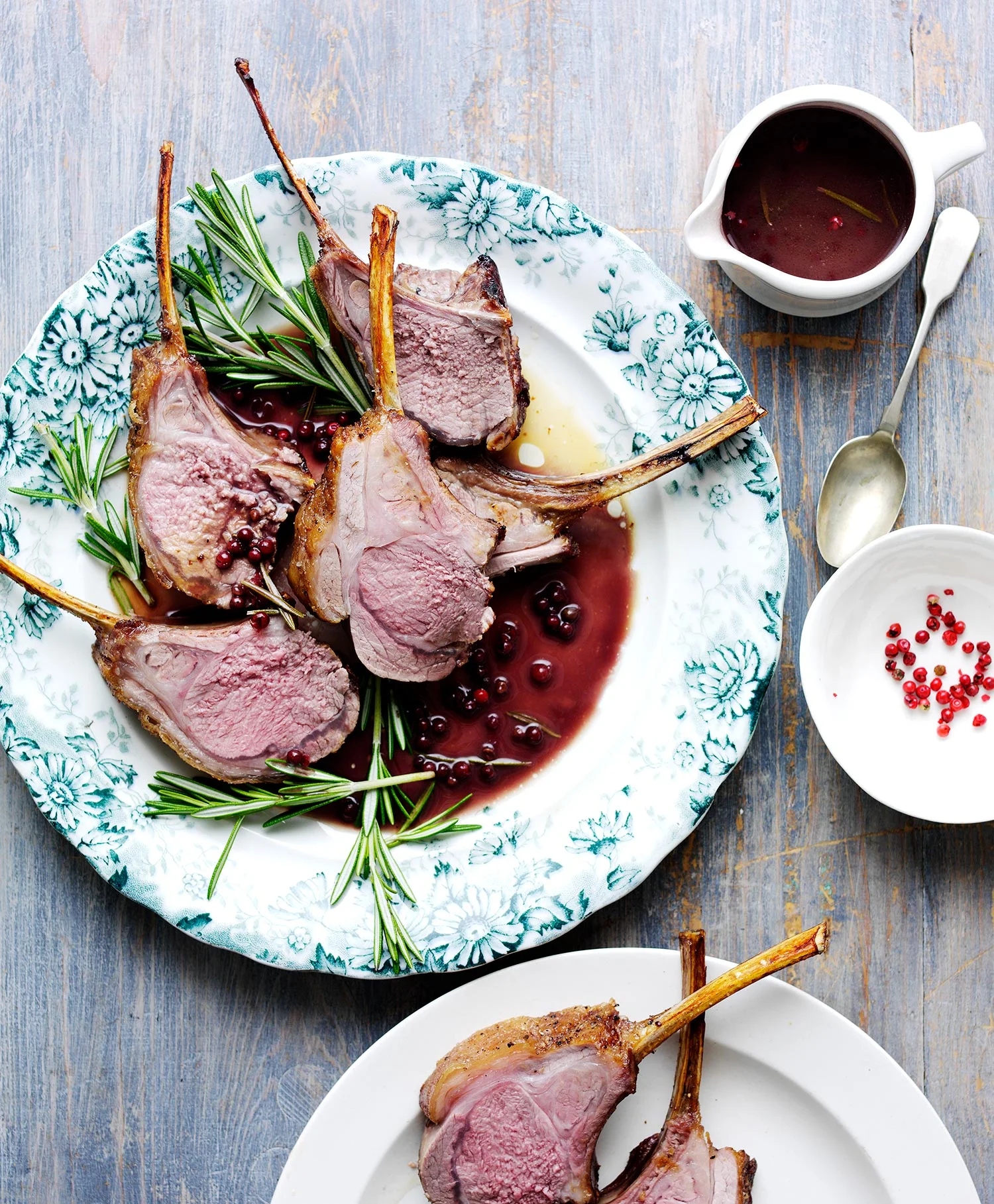 lamb with crab apple jelly sauce