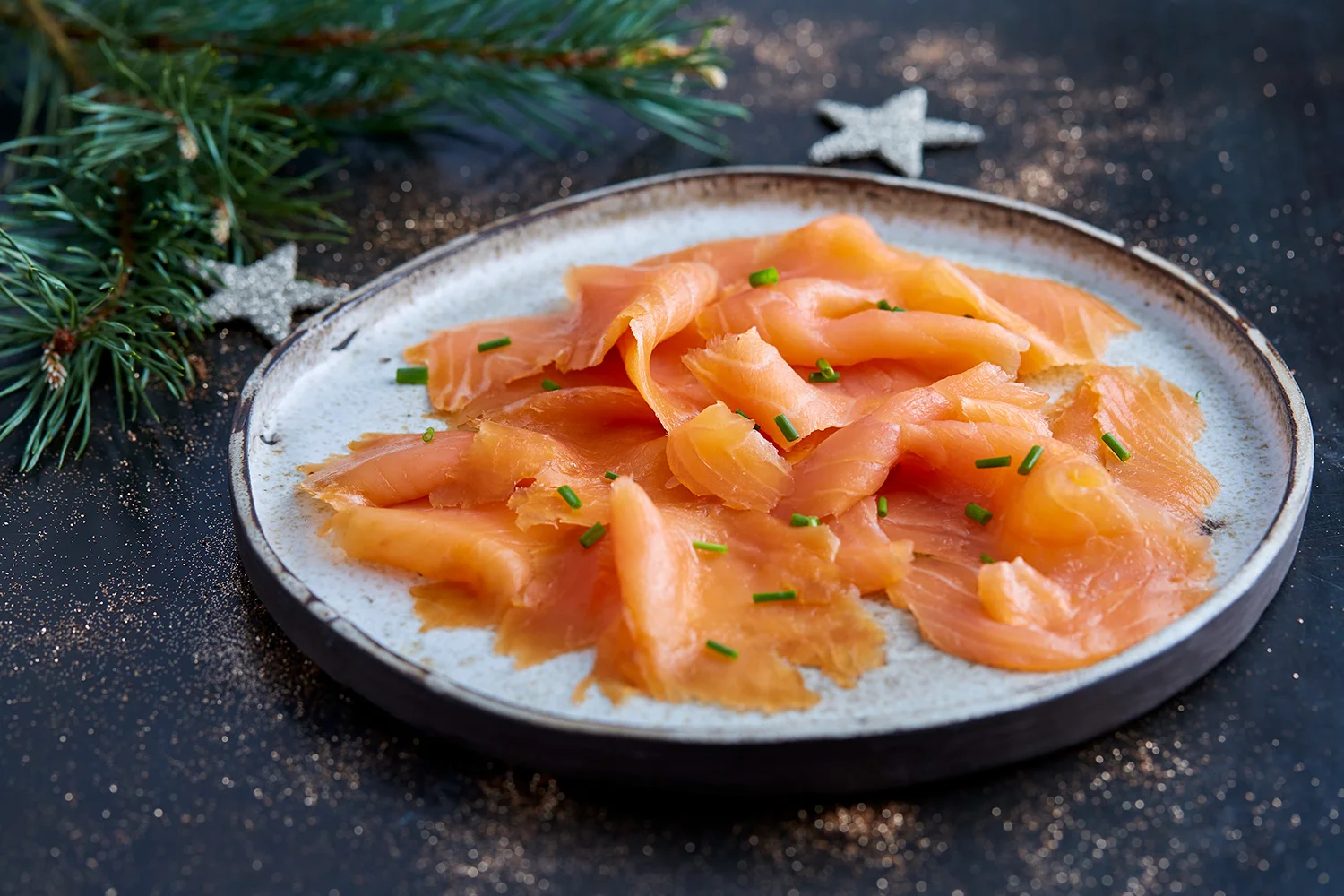 smoked salmon