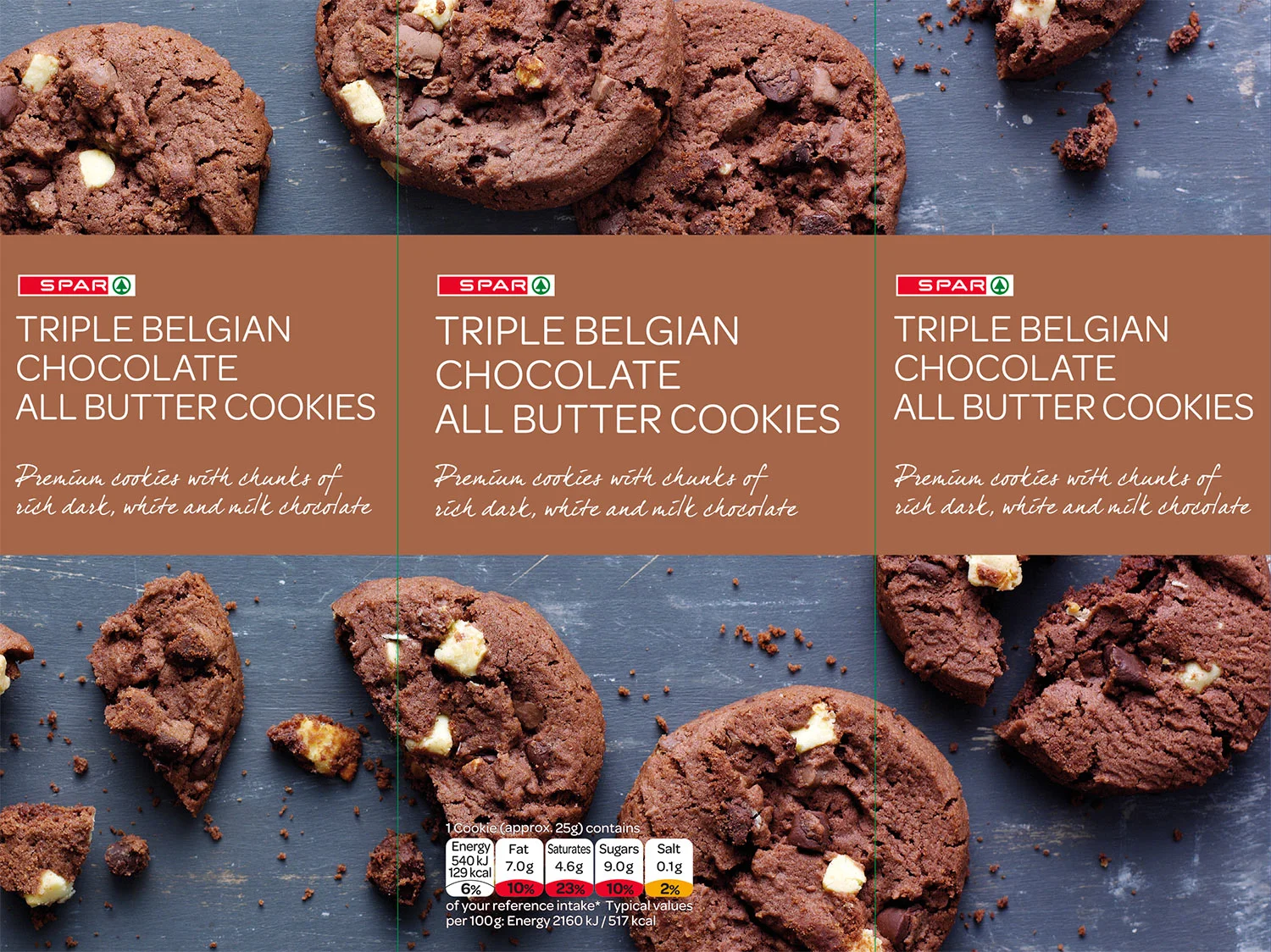 chocolate chip cookies packaging