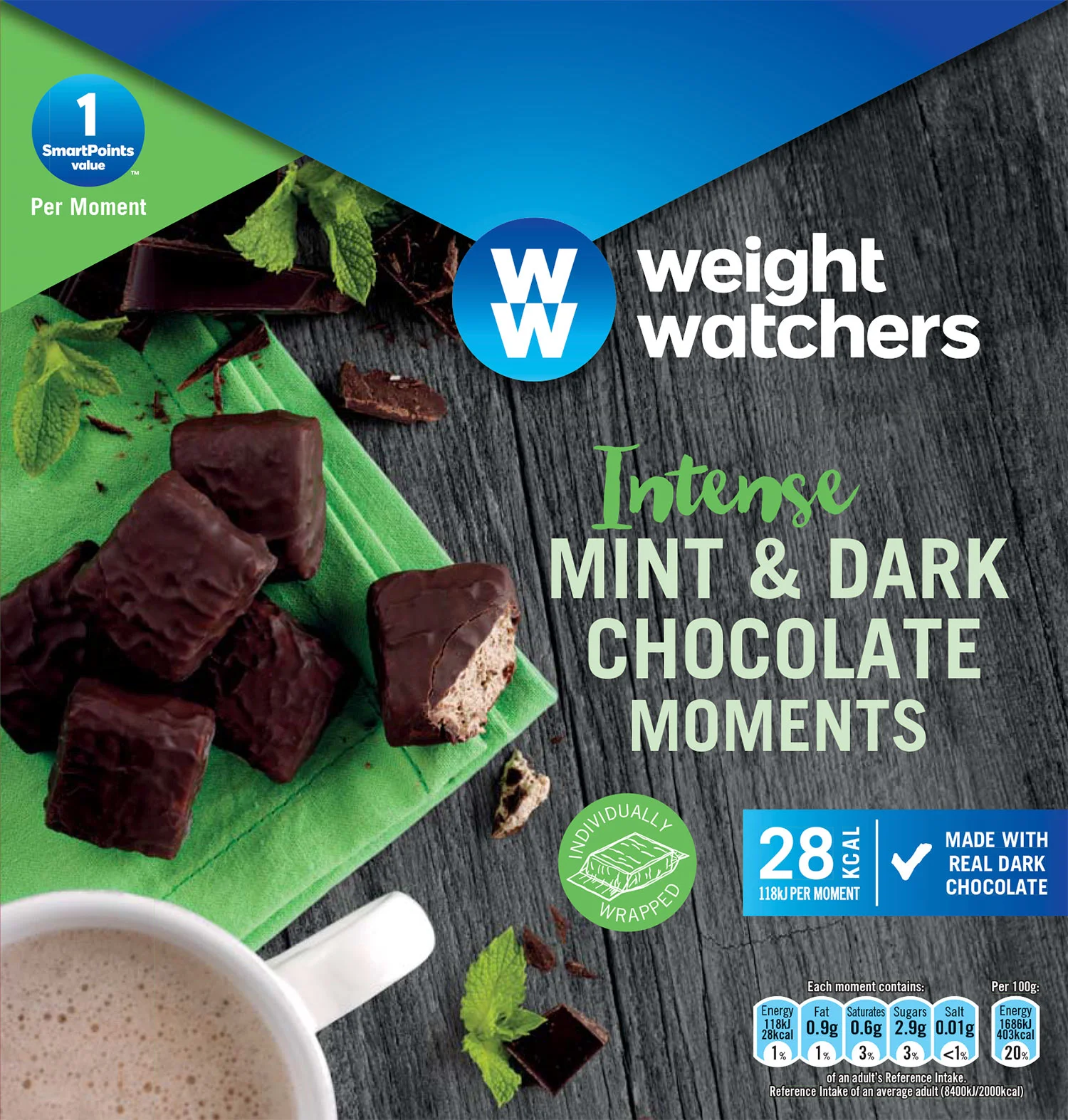 weight watchers packaging