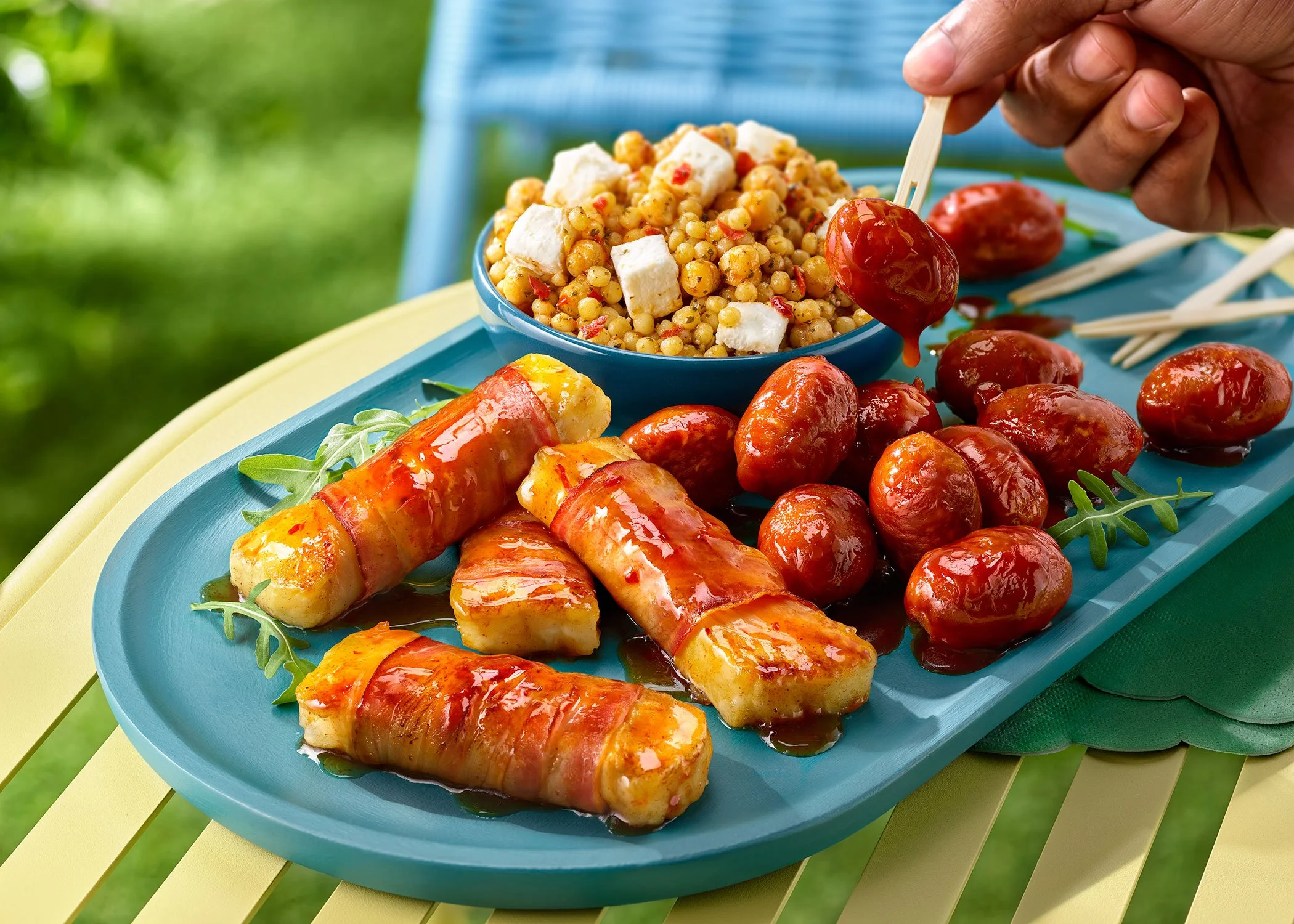 Sainsburys Taste The Difference Bacon and Halloumi Sticks