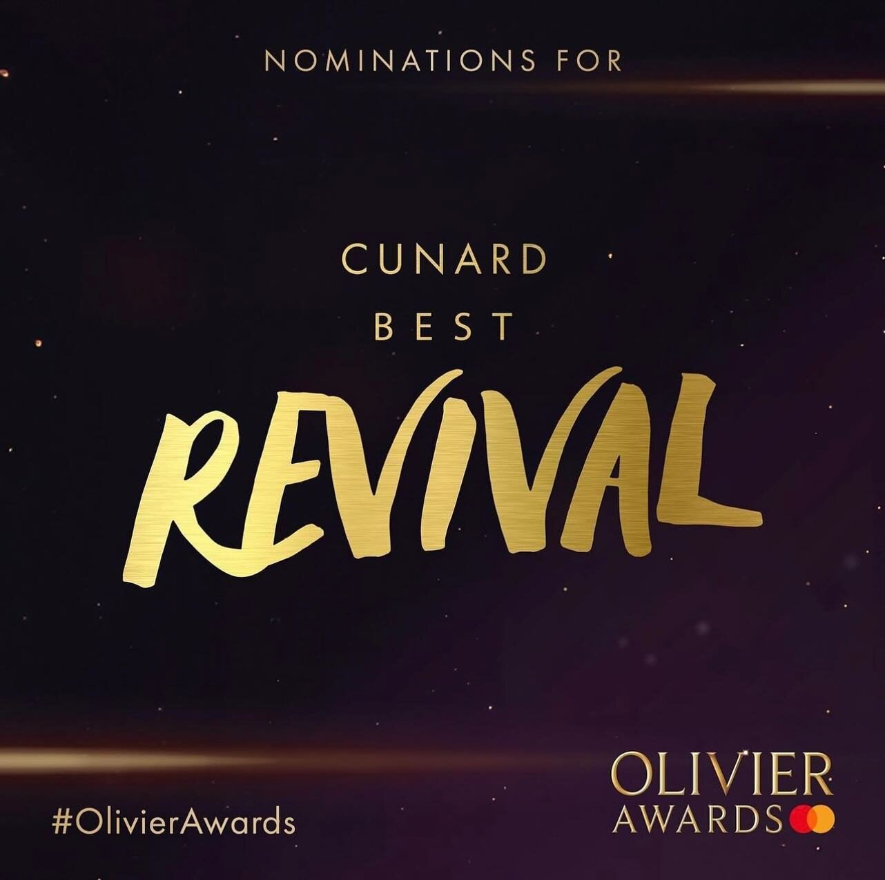 What a week for @rlvize and @halfdaft &bull; Olivier Nominations are announced and we&rsquo;re delighted to see for best revival the catagory includes two productions featuring stunning creatives &bull; @rlvize as Co-Creator and Designer and @halfdaf