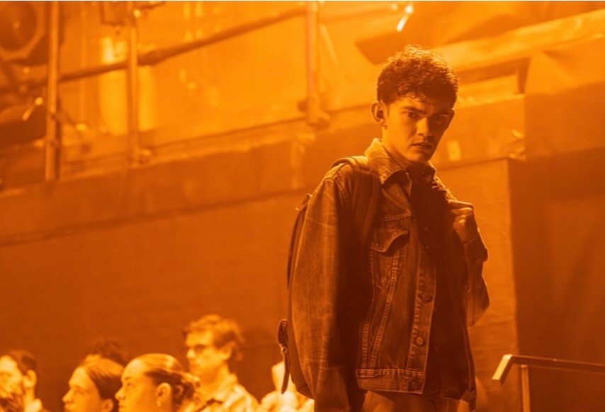 ABOUT LAST NIGHT &bull; @clarkstonplay #pressnight designed by the delectable @clarkemilla &bull; Her design captured a sense of space and intimacy in this gorgeous new play - with everyone asking &lsquo;where can we get those jeans?&rsquo;&hellip;. 