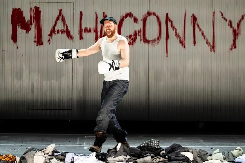 A huge congratulations to designer @clarkemilla on her electrifying work for Rise and Fall of the City of Mahagonny @englishnationalopera which premiered last night &bull; very #proud 

&ldquo;raw and volatile&rdquo; and an &ldquo;anarchic five-star 