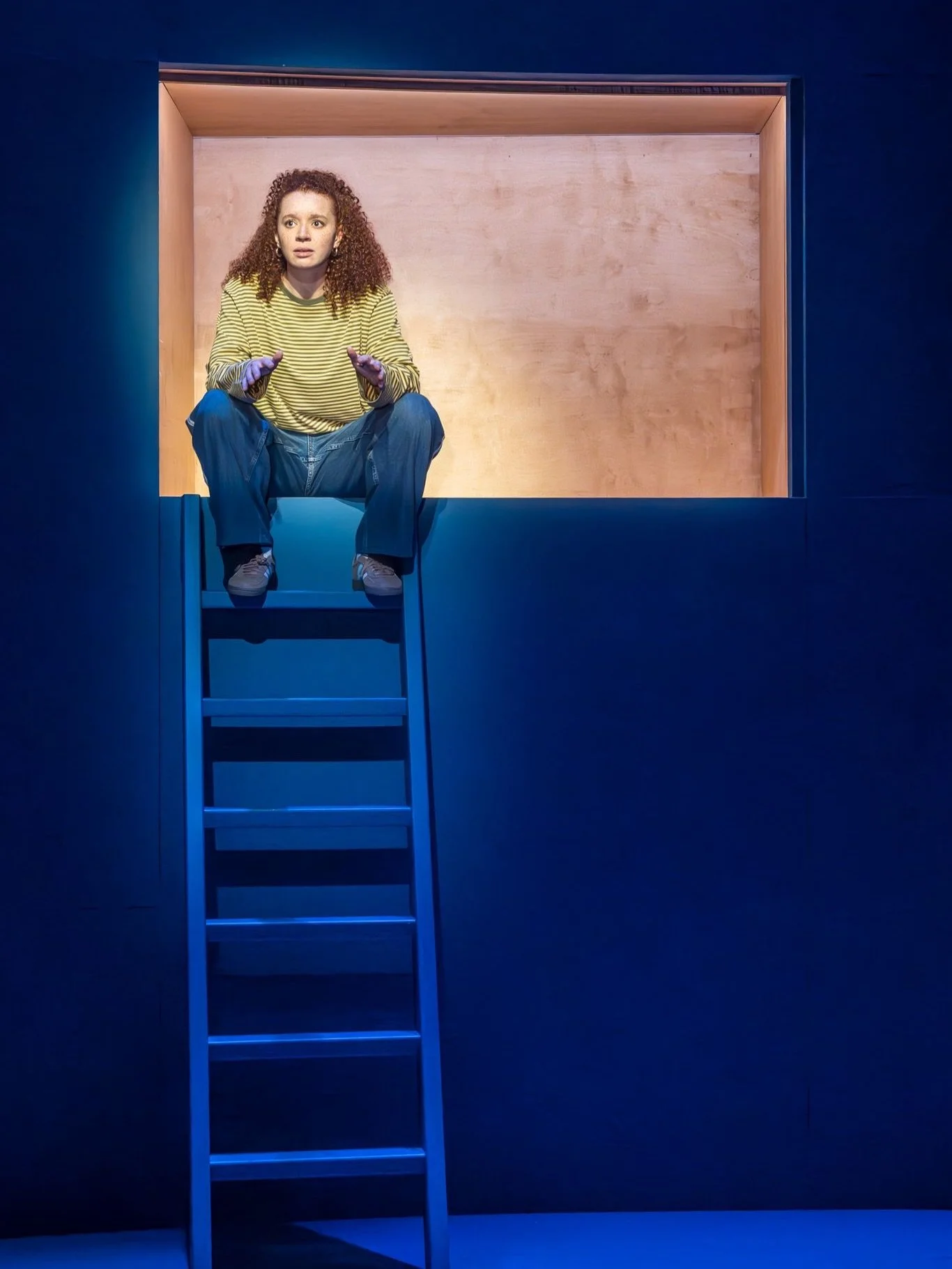 FIRST LOOK at Designer @basia.binkowska impressive, visually rich, emotionally intelligent, and deeply attuned to story, for this witty and deeply human new play, EVENING ALL AFTERNOON at @donmarwarehouse &bull; COMING SOON 
.
.
.
#basiabinkowska #de