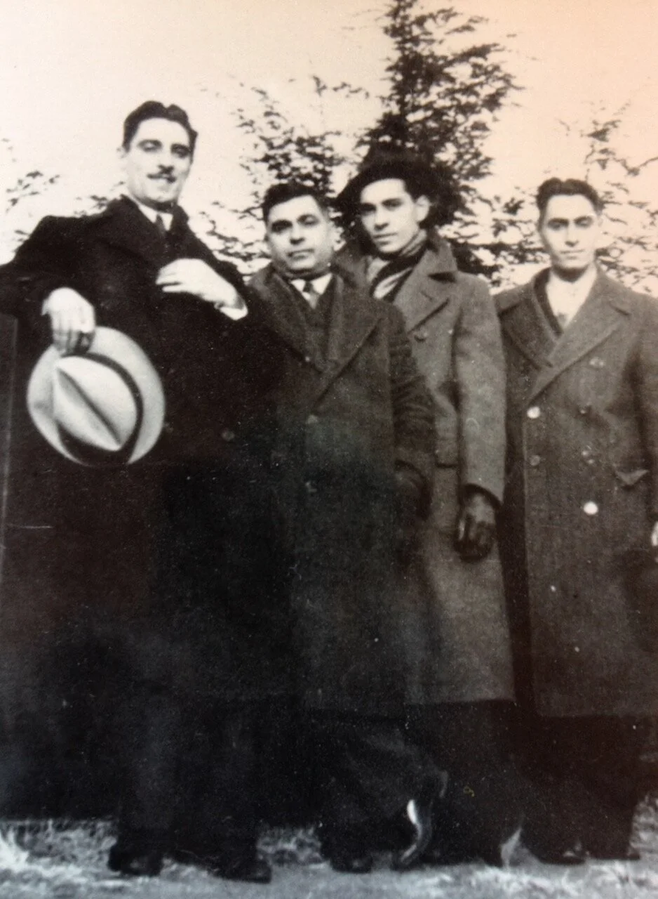 And I Hugged Him Through His Overcoat and Time