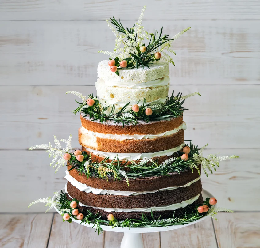 10 fantastiske bryllupskaker
