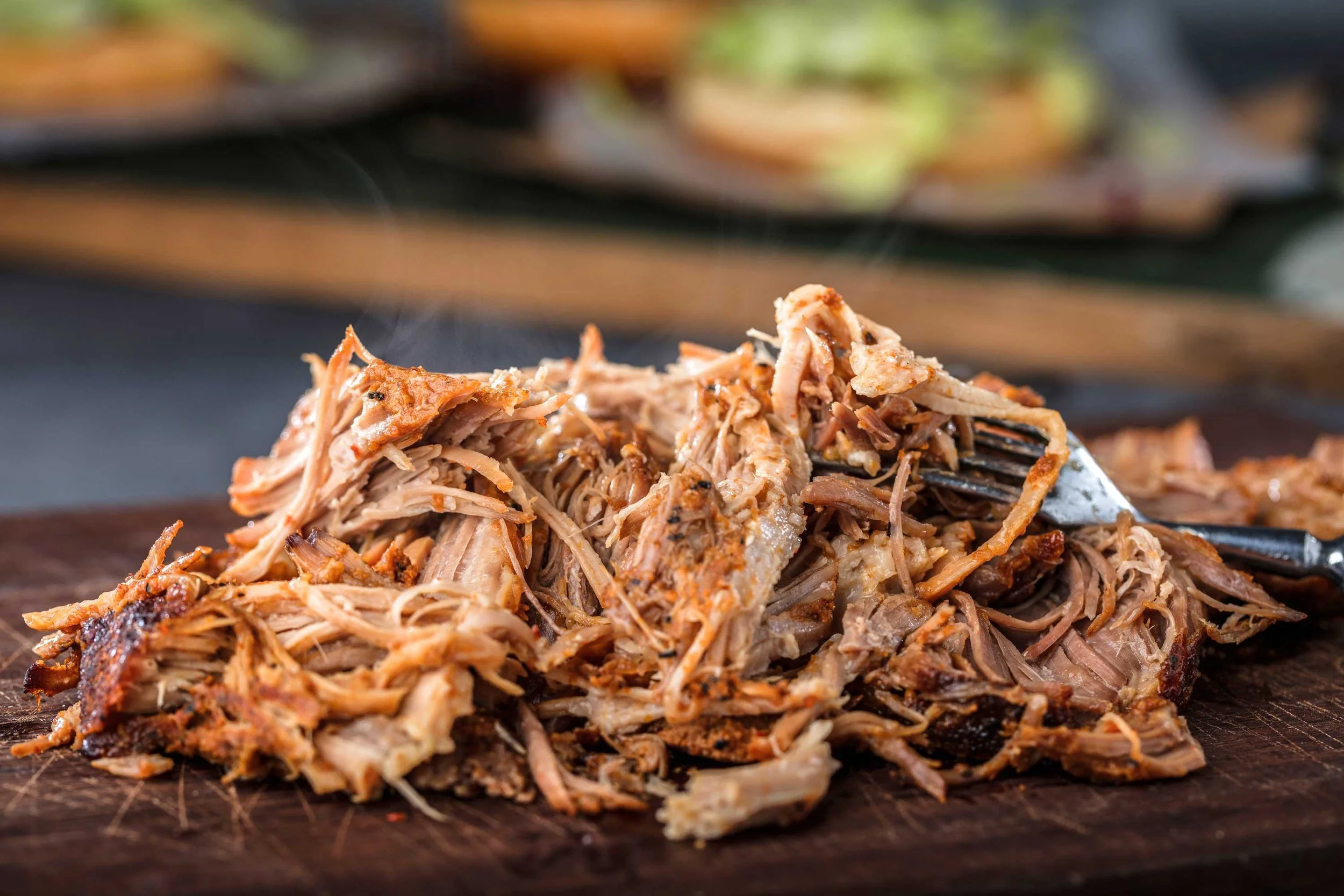 Pulled Pork On The BBQ