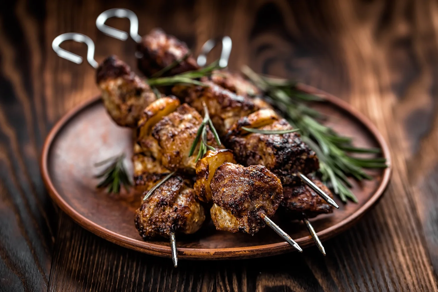 Minted Lamb Kebabs – Grass-Fed British Lamb 600g - Main Image