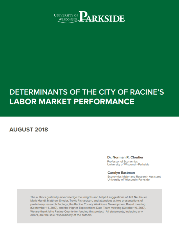 Determinants of the City of Racine's Labor Market Performance