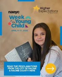 Celebrating the Week of the Young Child in Racine