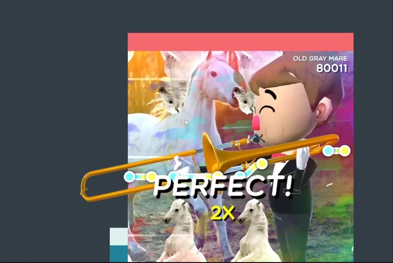 He made a silly trombone video game. Then the internet caught wind.