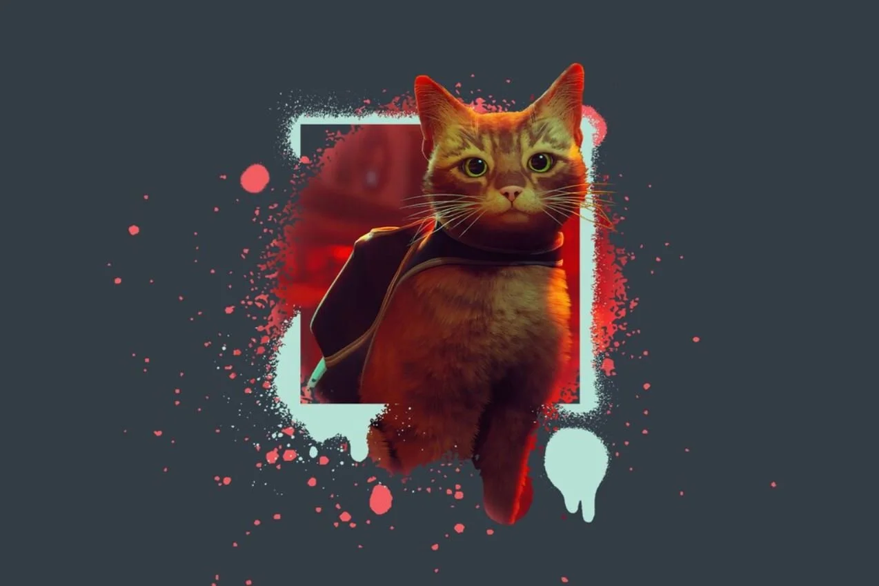 You can’t pet the cat in ‘Stray,’ but you can meow, nap and make mischief