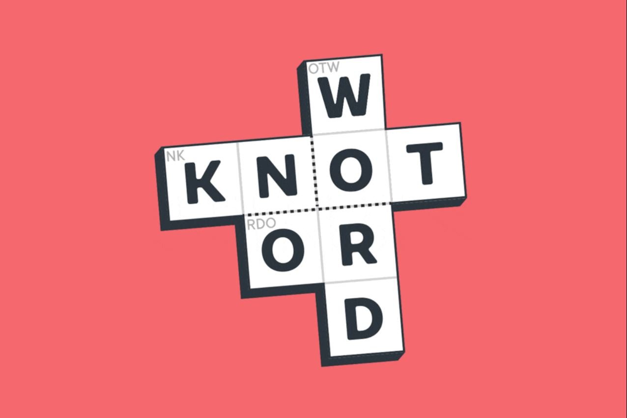 Knotwords is a sudoku-style word puzzle for Wordle and crossword fans