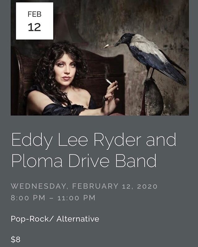 Upstate Friends: We are thrilled to be making our @radioroomgreenville debut with @eddyleeryder! Go ahead and make plans to come on out February 12th. Ticket link in bio!