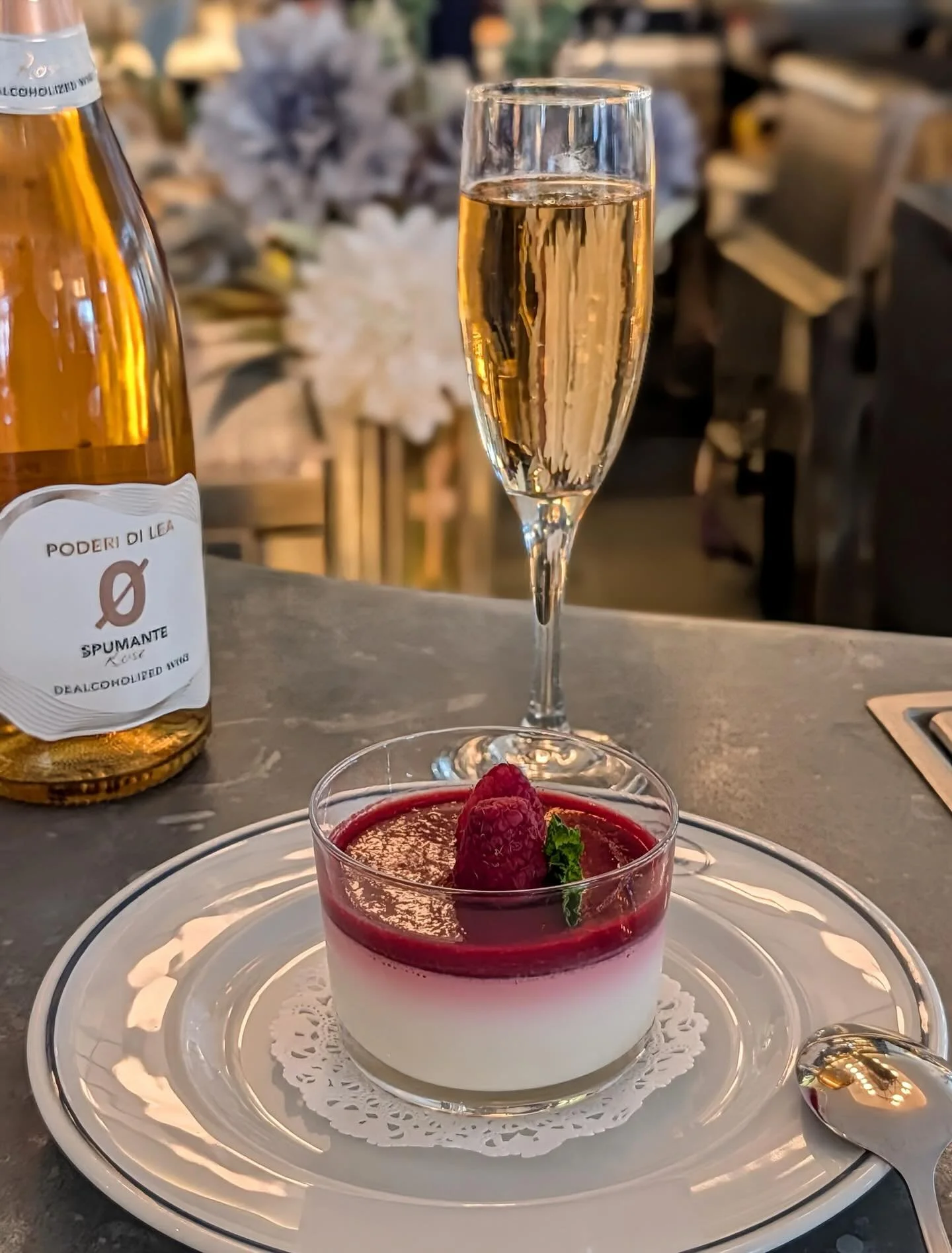 Soft, silky, and beautifully layered 🌹🍓

Our Rose &amp; Raspberry Panna Cotta pairs delicate floral notes with a vibrant raspberry finish; elegant, refreshing, and the perfect sweet ending to your meal.

Because dessert should be just as memorable 