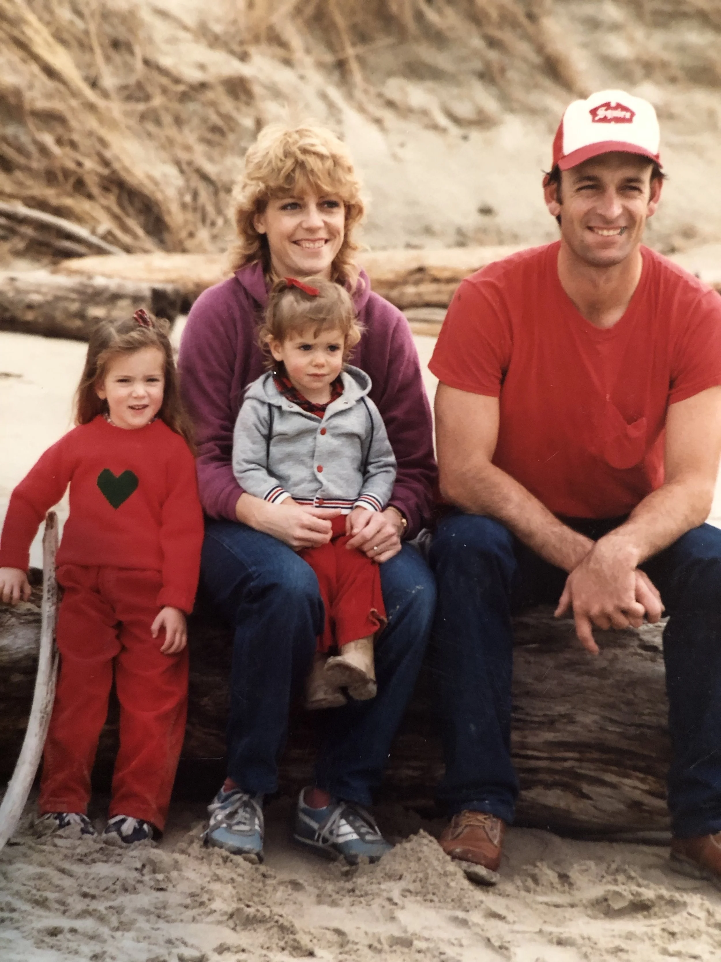 Leanne and her family
