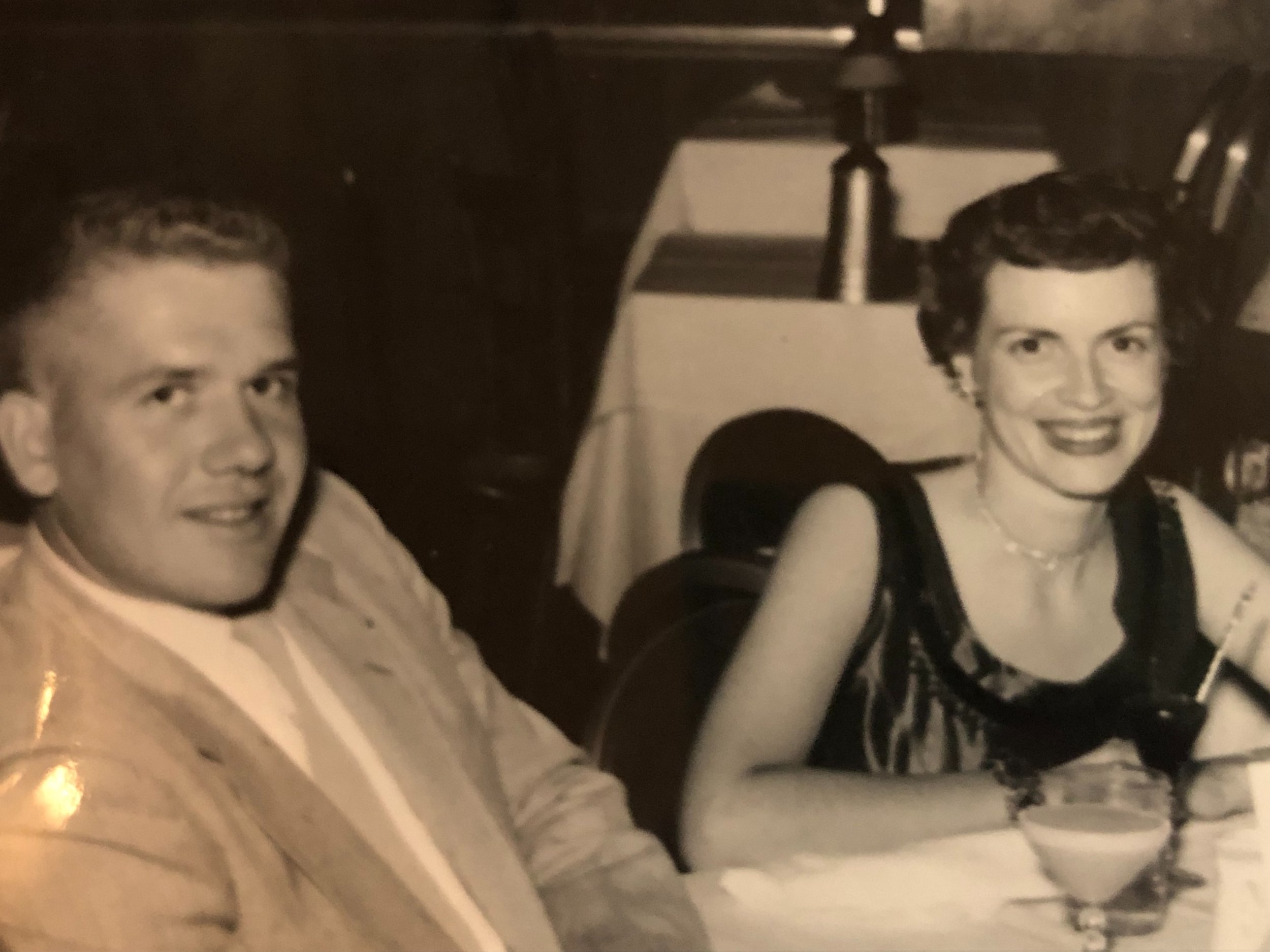 Dad & Mom out on the town