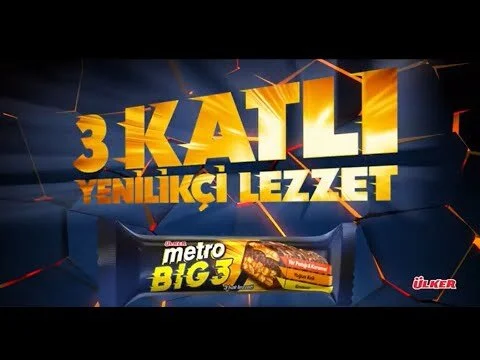 Yeni Metro Big 3: Üç katlı lezzet teknolojisiyle, aradığın lezzet ve enerji hep seninle!