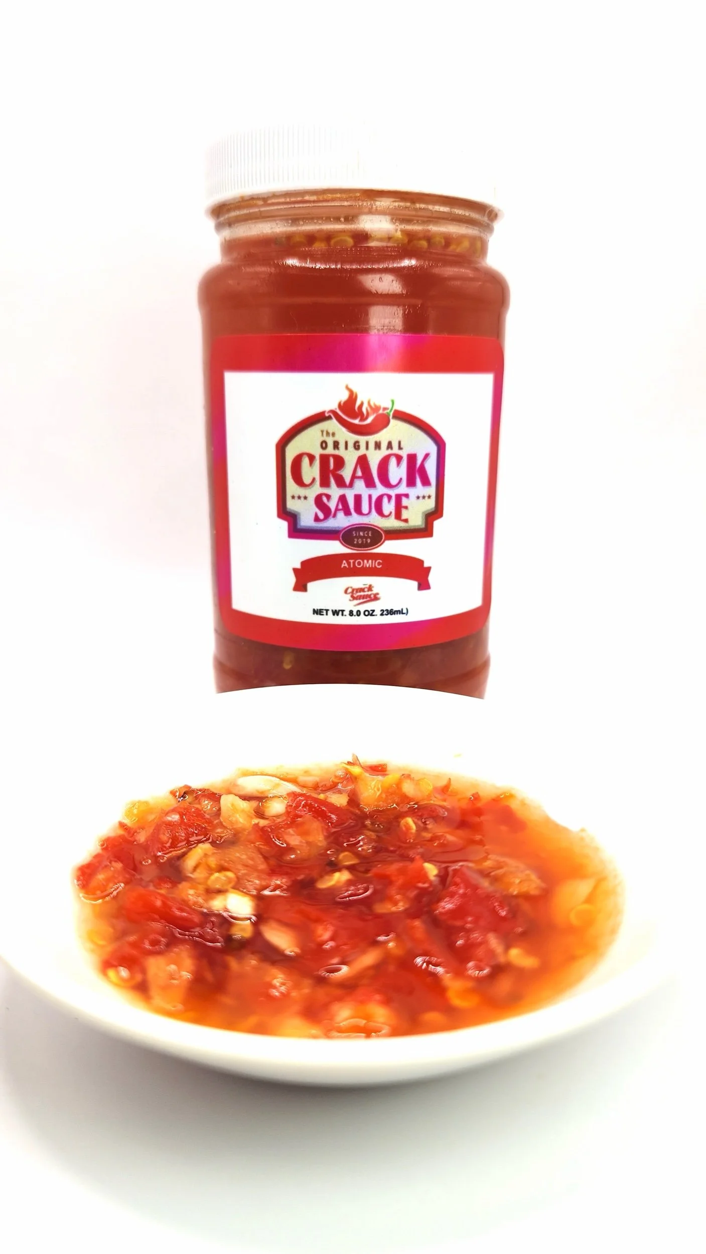 "Atomic" Crack Sauce 8 oz