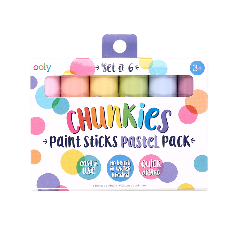 Chunkies Paint Sticks - Pastel (Set of 6) — Downtown Craft House
