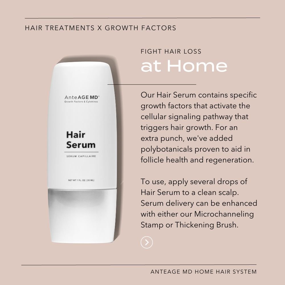 The AnteAGE MD Home hair system is a must have for those suffering from hair thinning and loss. 
Swipe to find out more. 

 #hair #anteage #anteagehair #HairThinning #hairloss #hairlosshelp #growthfactors #stemcells #bedford