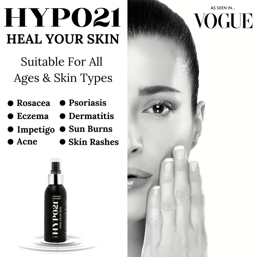 We are proud to be an official stockist of HYPO21, a natural, medical skincare product delivering unrivalled results. 

HYPO21 is a staple must have for everyone and anyone with its wide applications of use for any age. 

It is the first ever medical