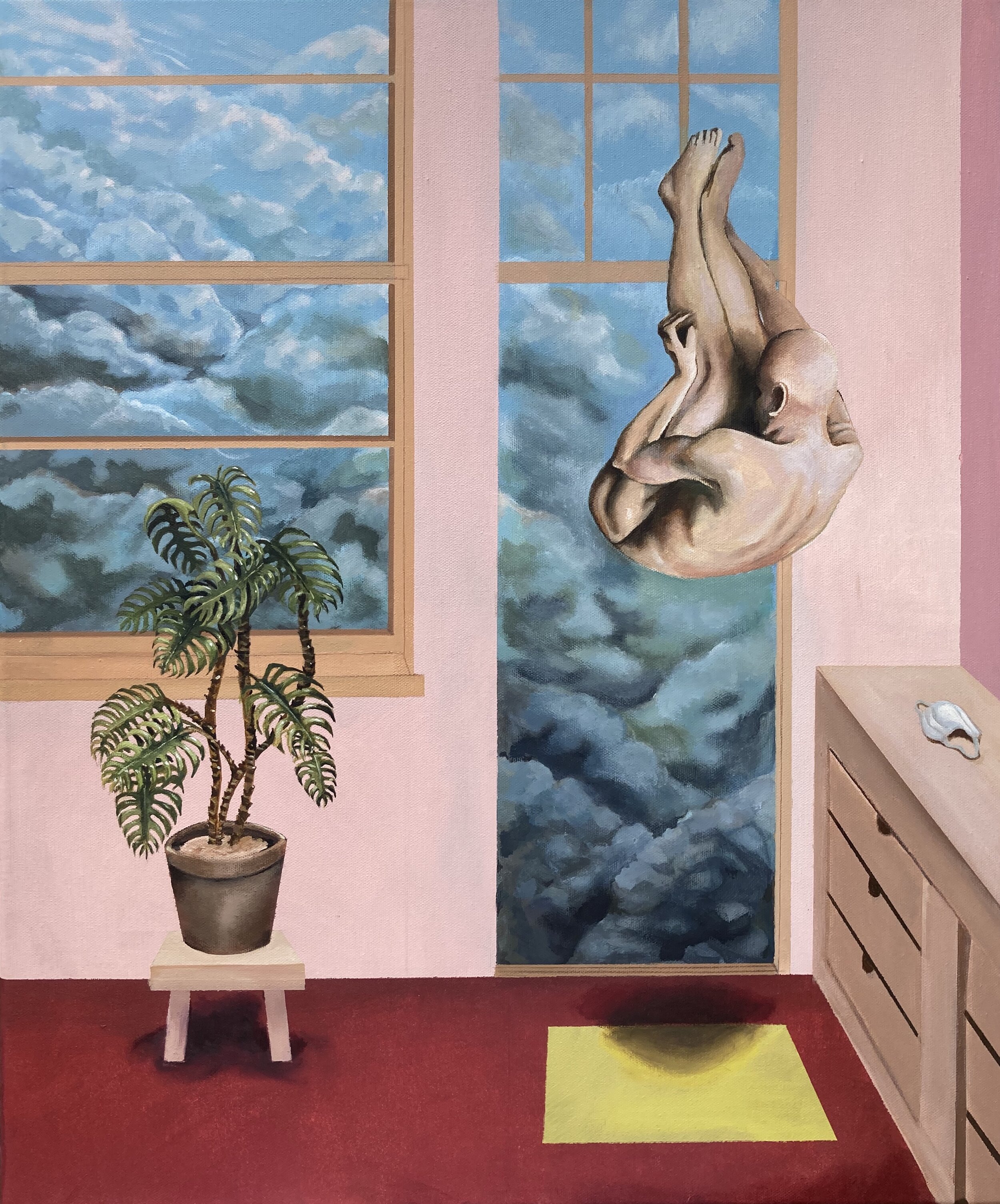 Isolation (2020) Acrylic on Canvas