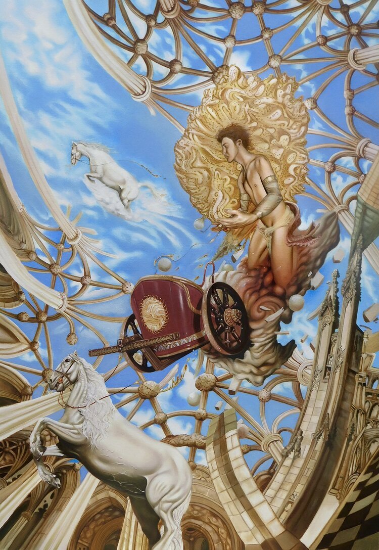 Phaethon (2021) Oil on Canvas