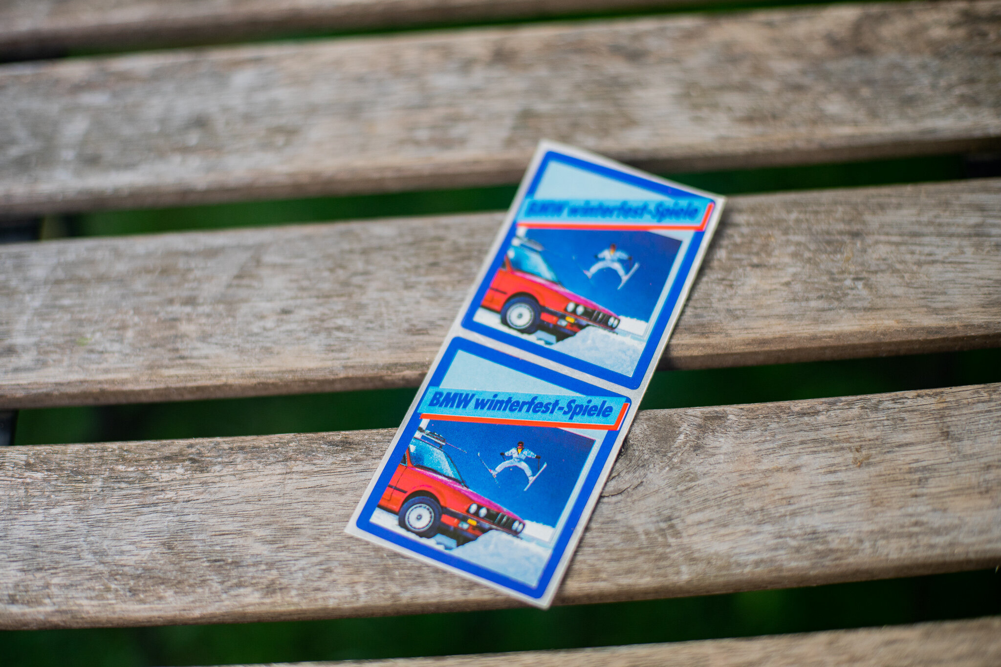 BMW Winterfest-Spiele Stickers - OEM