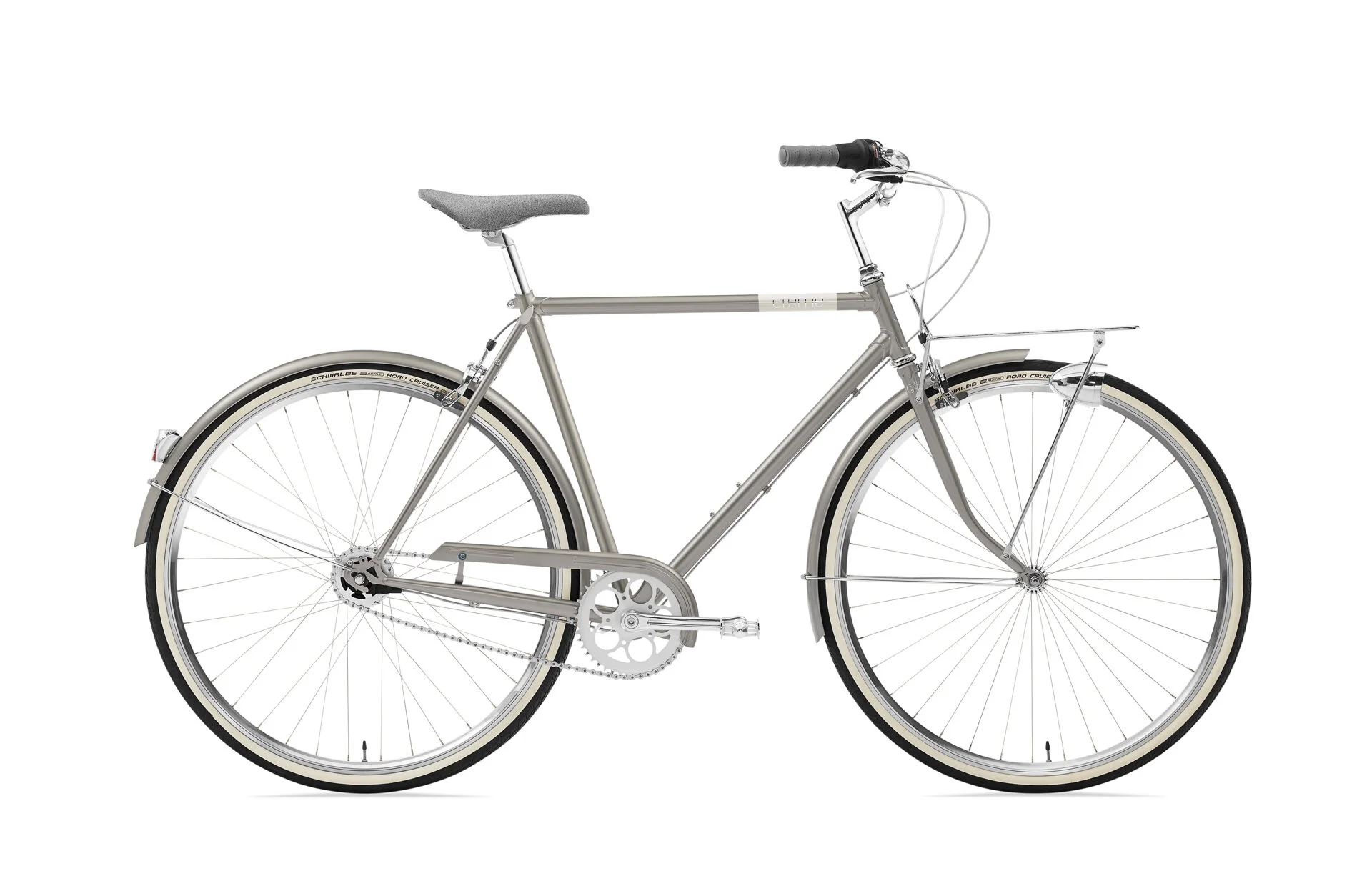 Creme Caferacer Man Solo 7 Gris Argente Velo De Ville Allo Velo