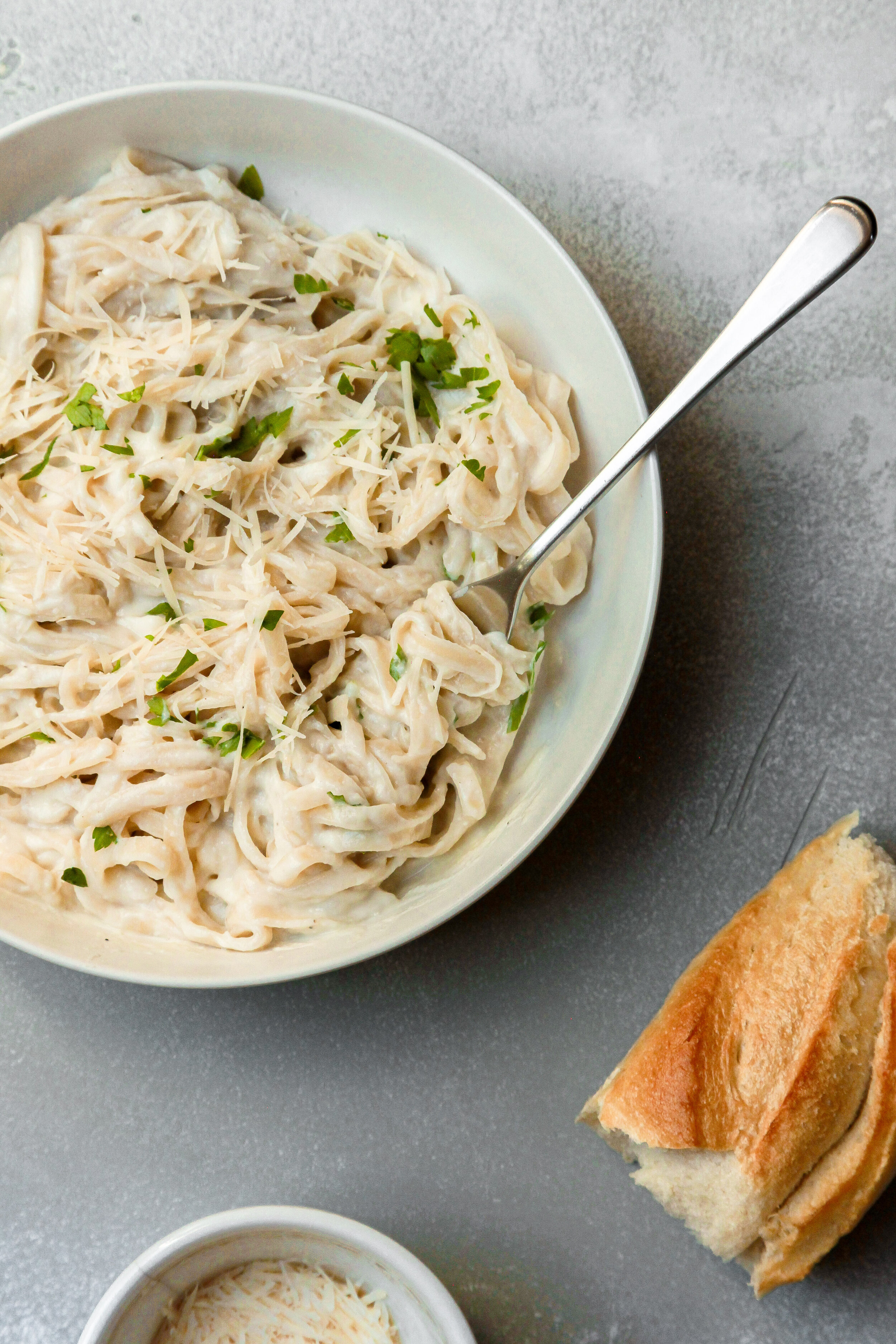 Creamy Vegan Fettuccini Alfredo