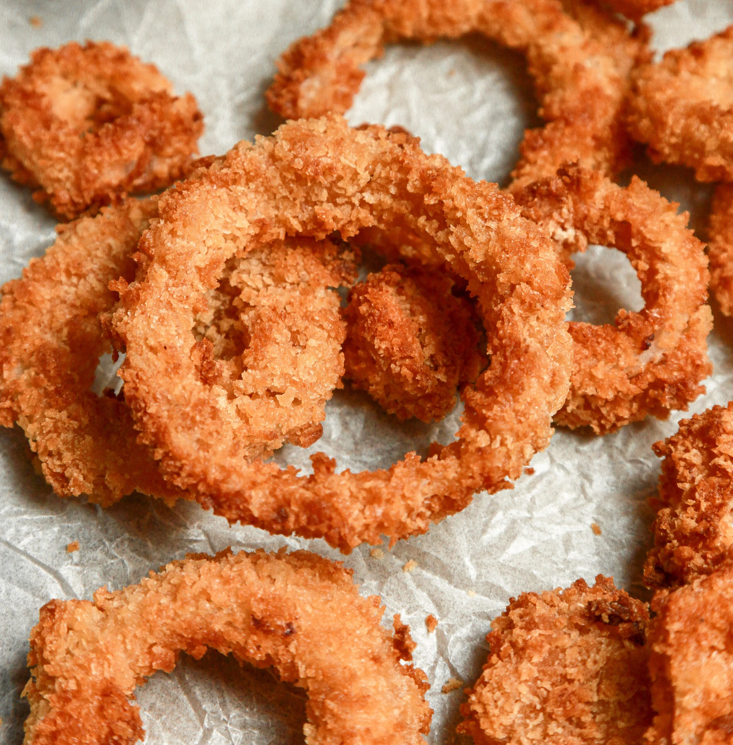 Crispy Vegan Onion Rings