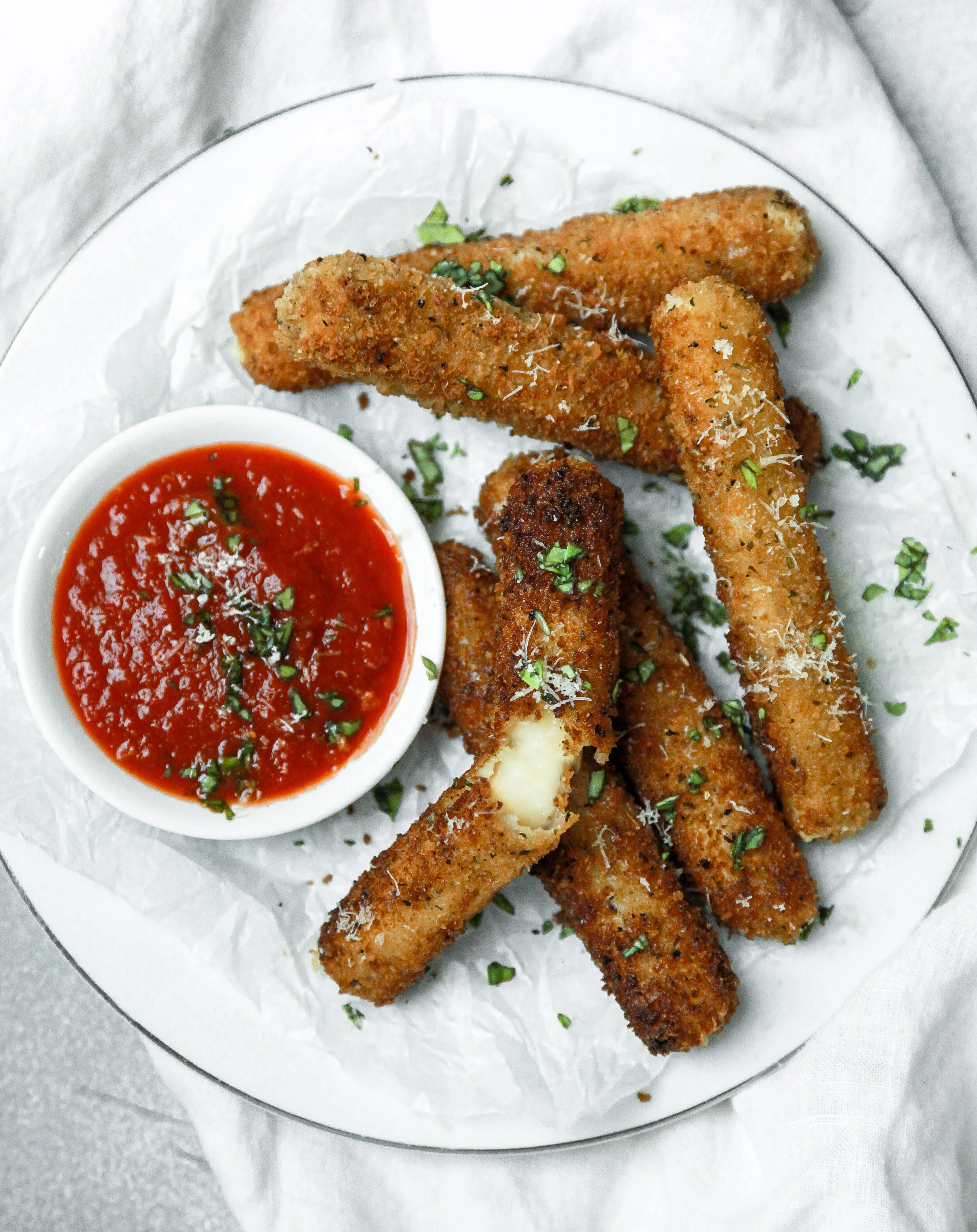 Easy Vegan Mozzarella Sticks