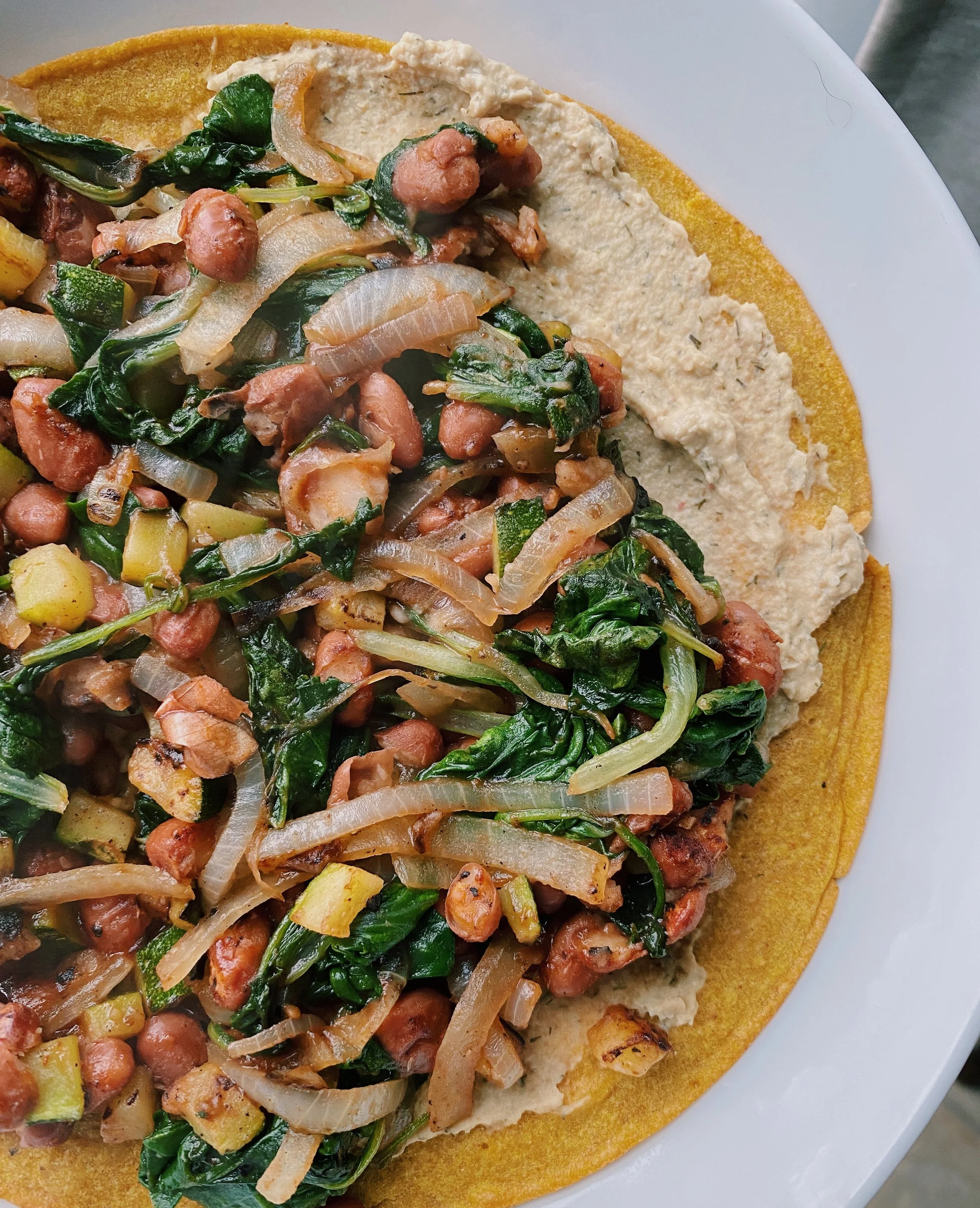 Savory Chickpea Pancake
