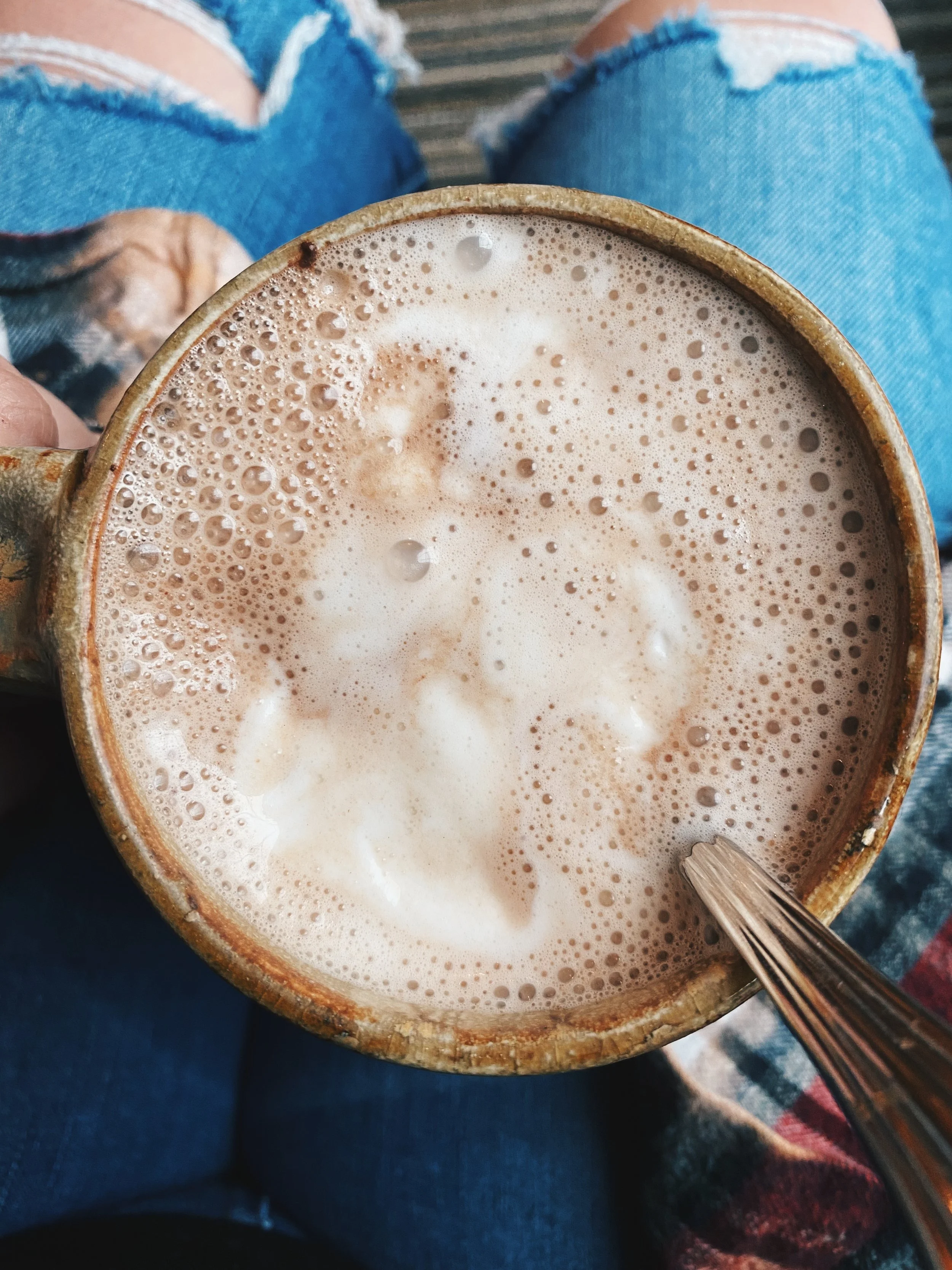 Vegan Peppermint Hot Chocolate