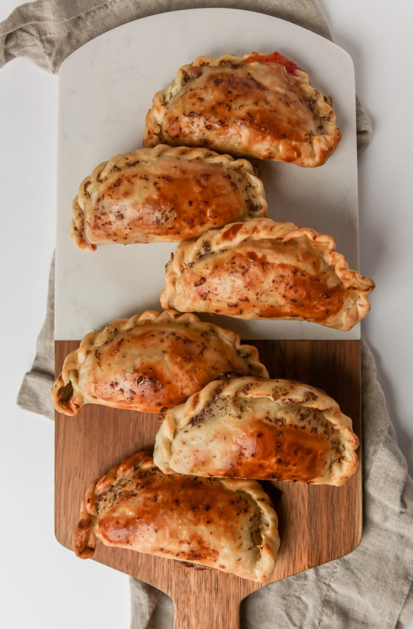 Vegan Buffalo Chicken Empanadas