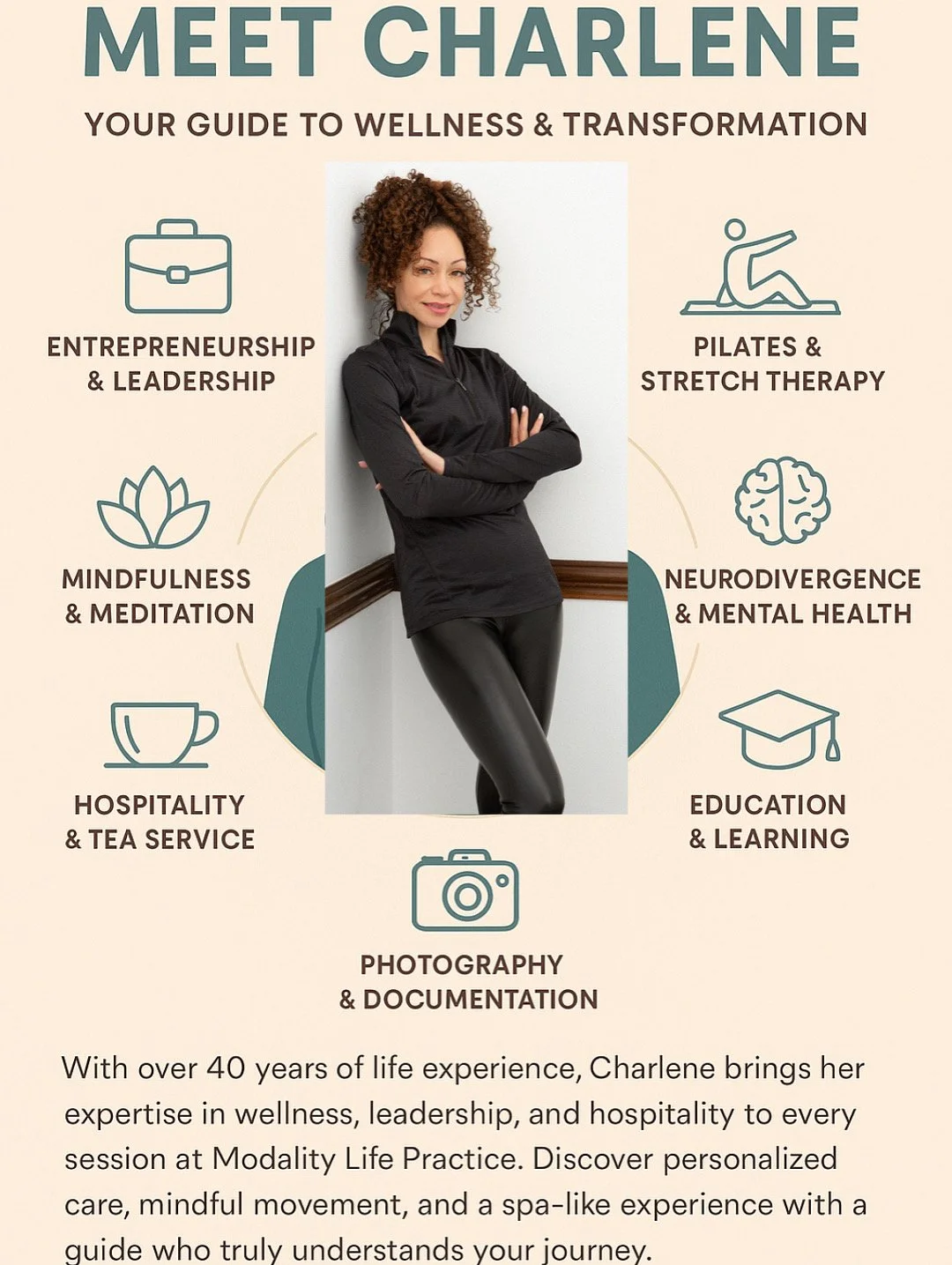 Meet the Owner: Charlene Perez — The Woman Who Has Seen the World, Studied the Mind, and Builds Community Wherever She Goes