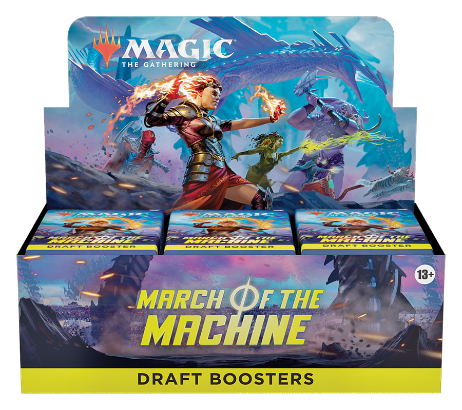 Magic: The Gathering March of the Machine Draft Booster Box, 36 Pack —  Community Driven
